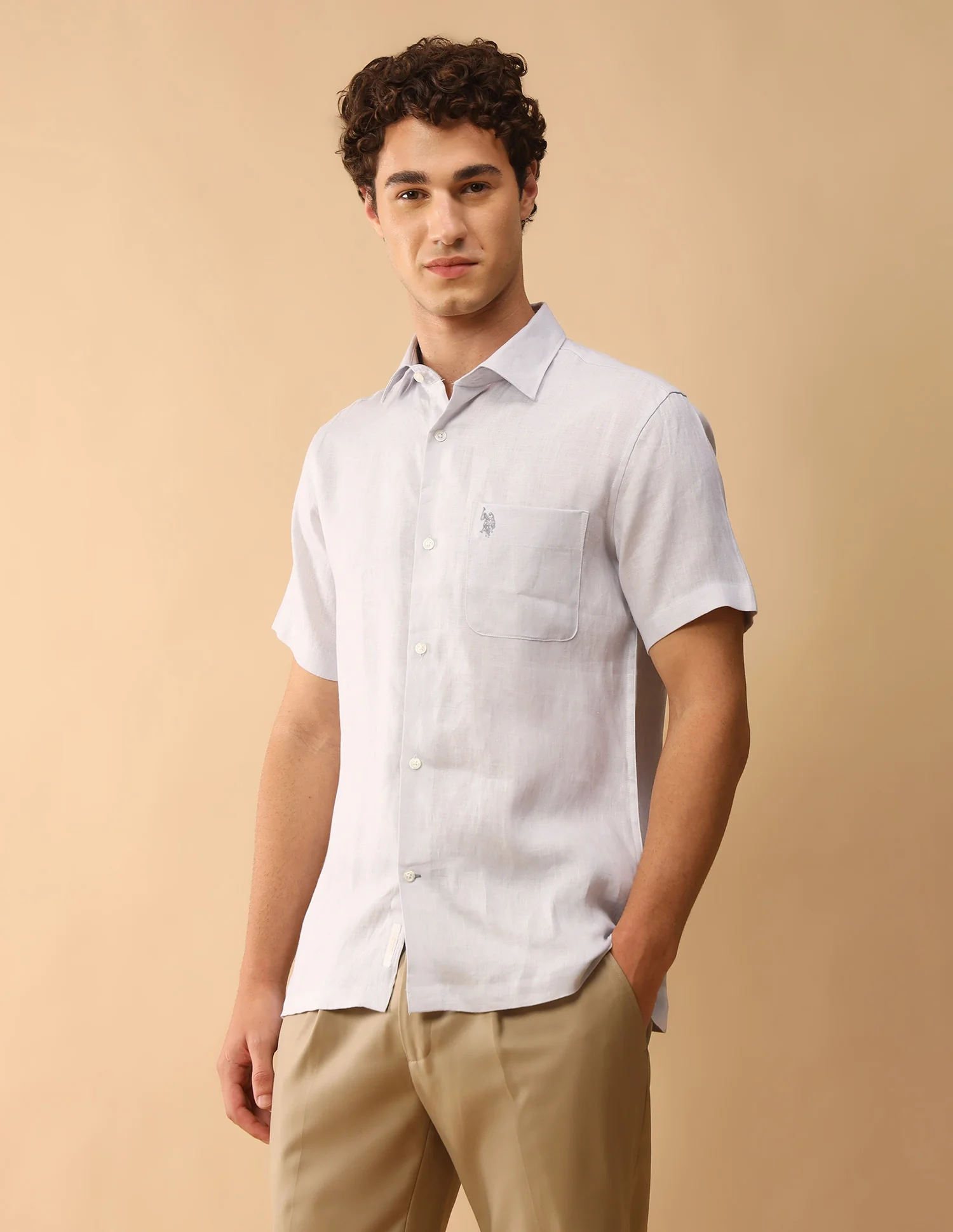 Pacho X Solid Regular Fit Shirt - Image 4