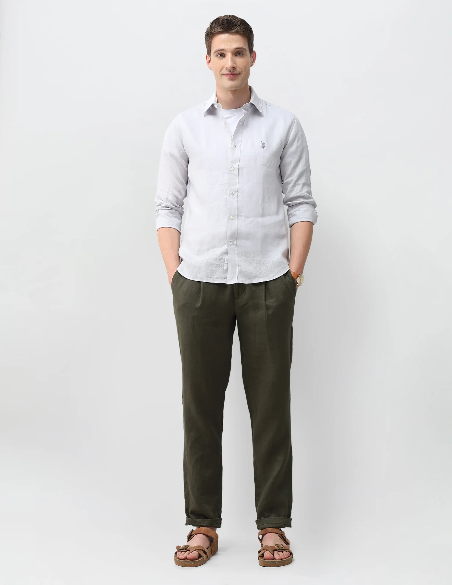 Pacho X Solid Regular Fit Shirt - Image 3