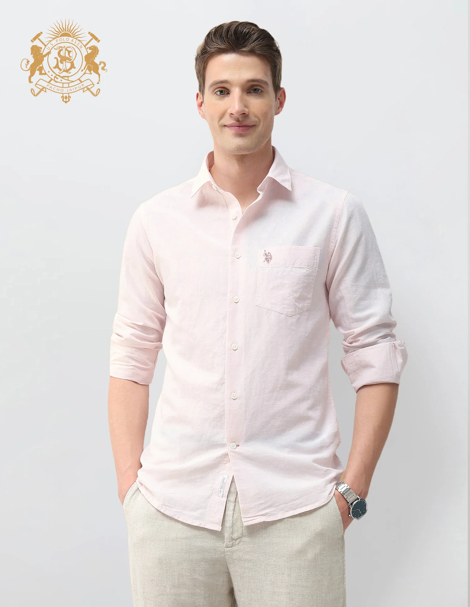 Pacho X Solid Regular Fit Shirt