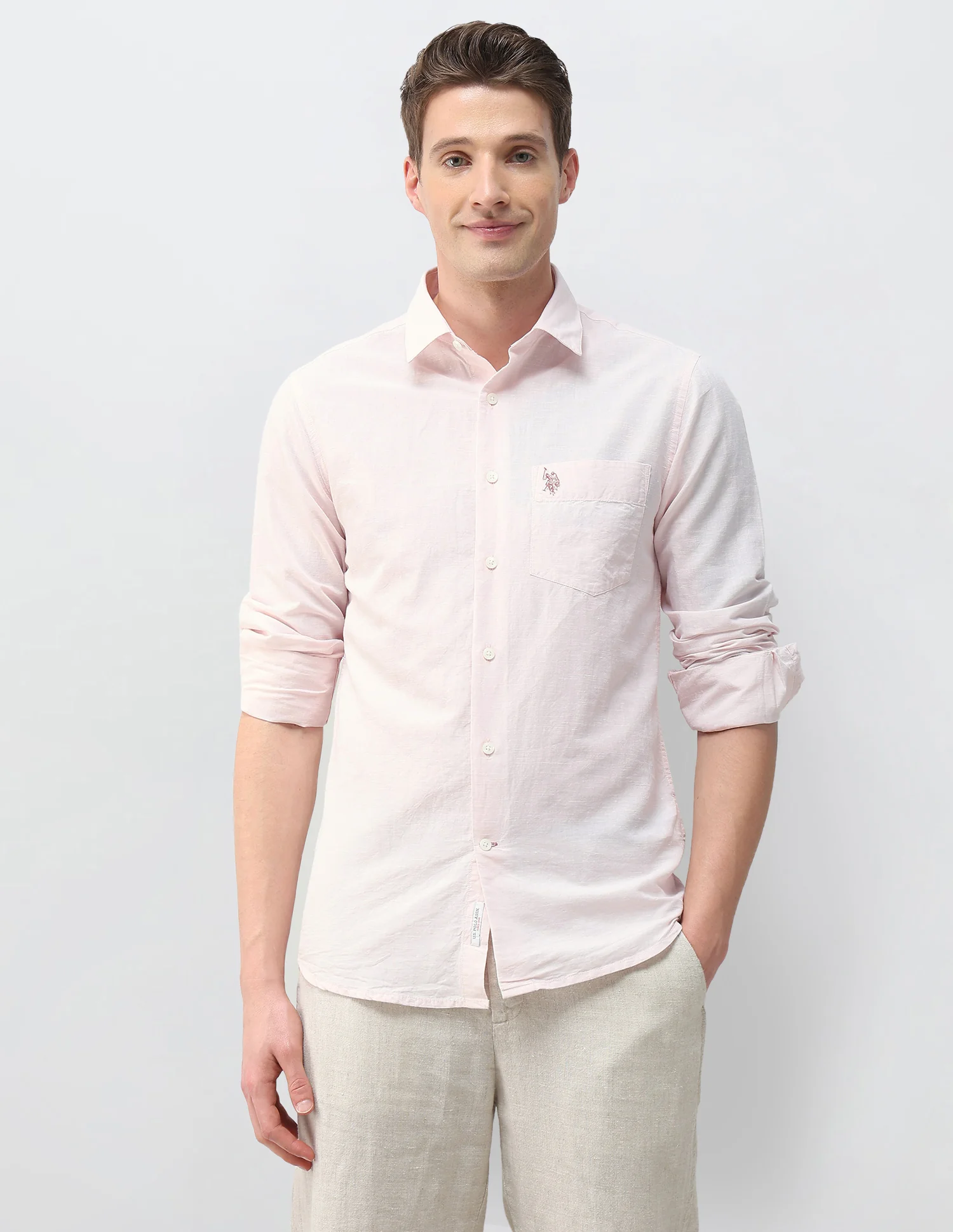 Pacho X Solid Regular Fit Shirt - Image 6