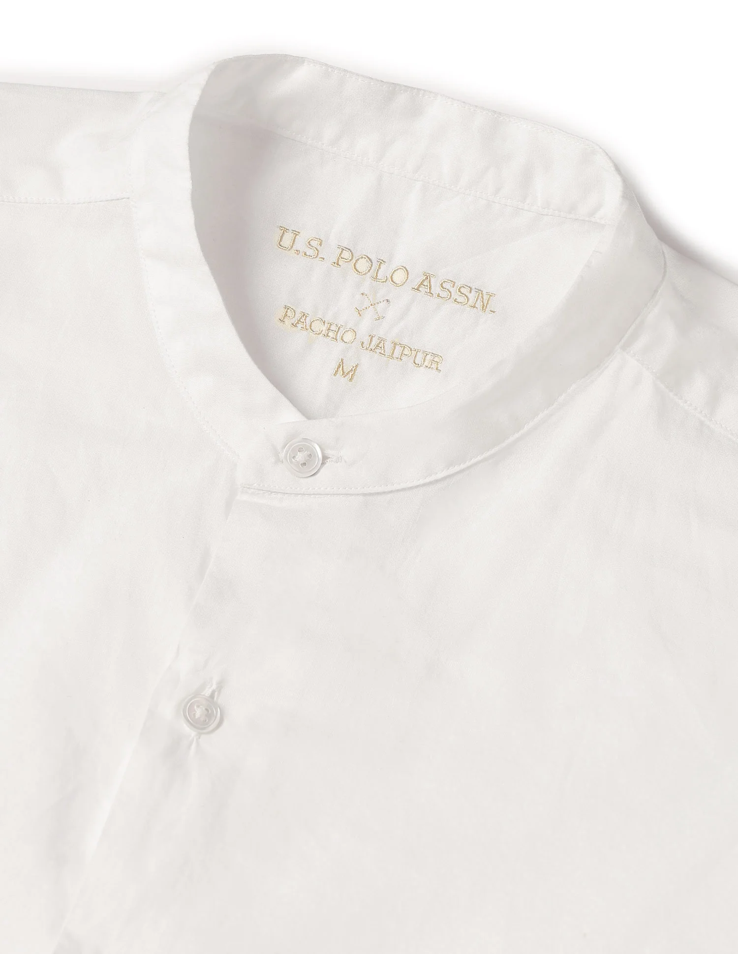 Pacho X Tailored Fit Mandarin Collar Shirt - Image 8