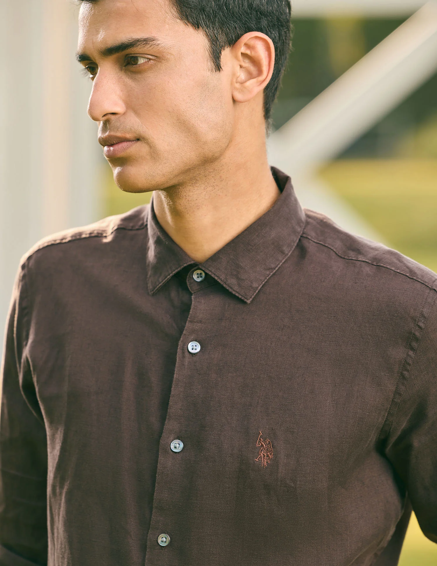 Pacho X Tailored Fit Pure Linen Shirt - Image 7