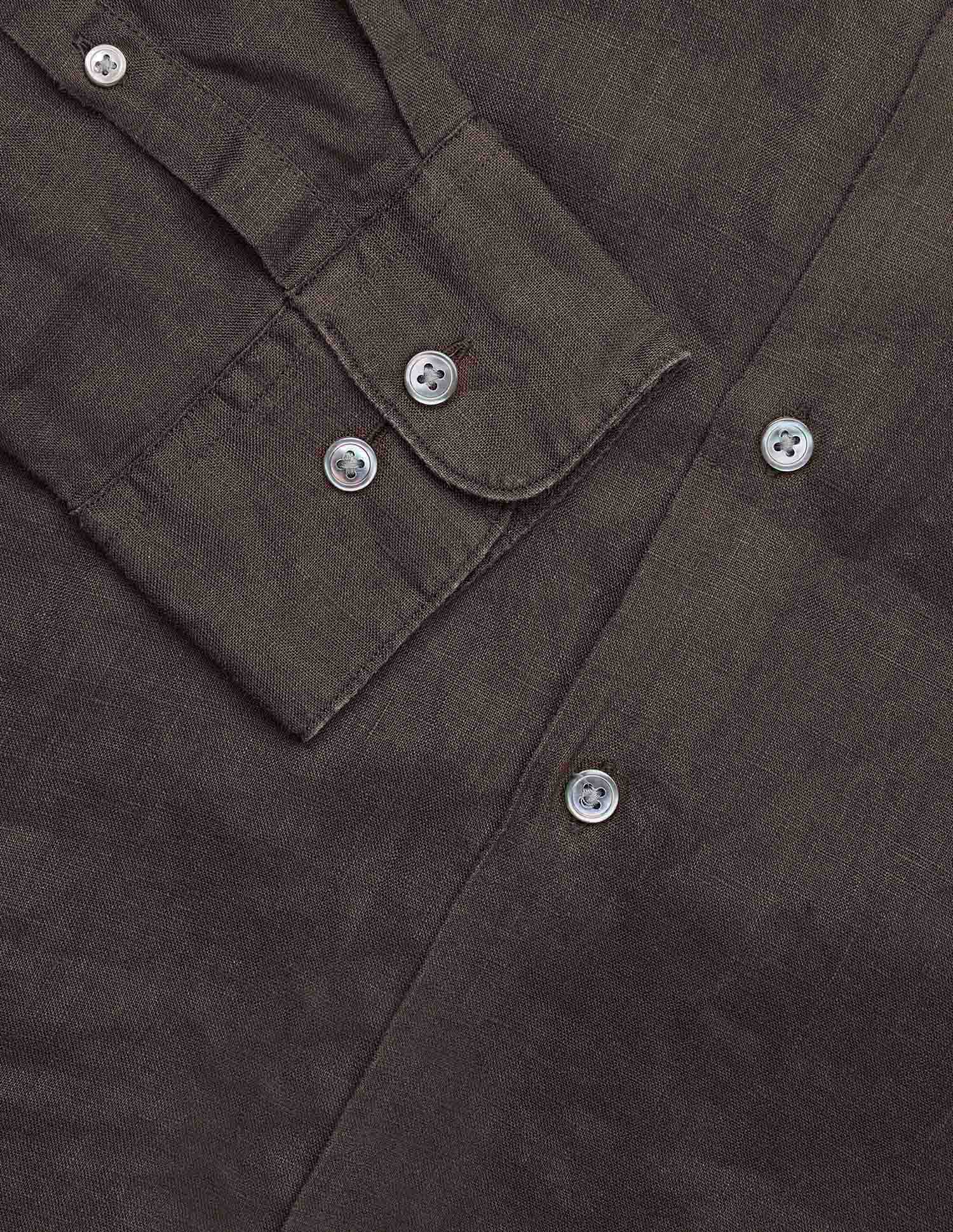 Pacho X Tailored Fit Pure Linen Shirt - Image 8