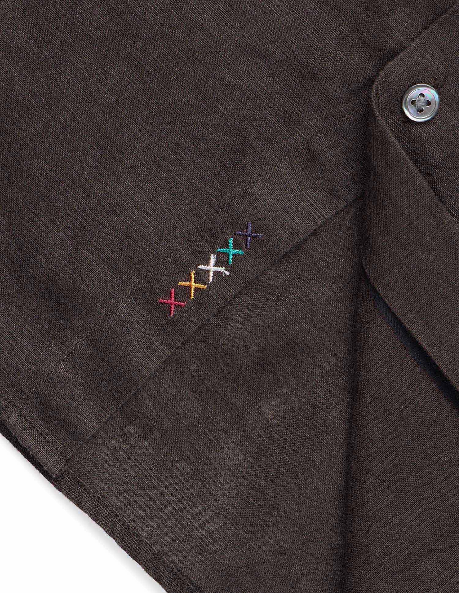 Pacho X Tailored Fit Pure Linen Shirt - Image 9