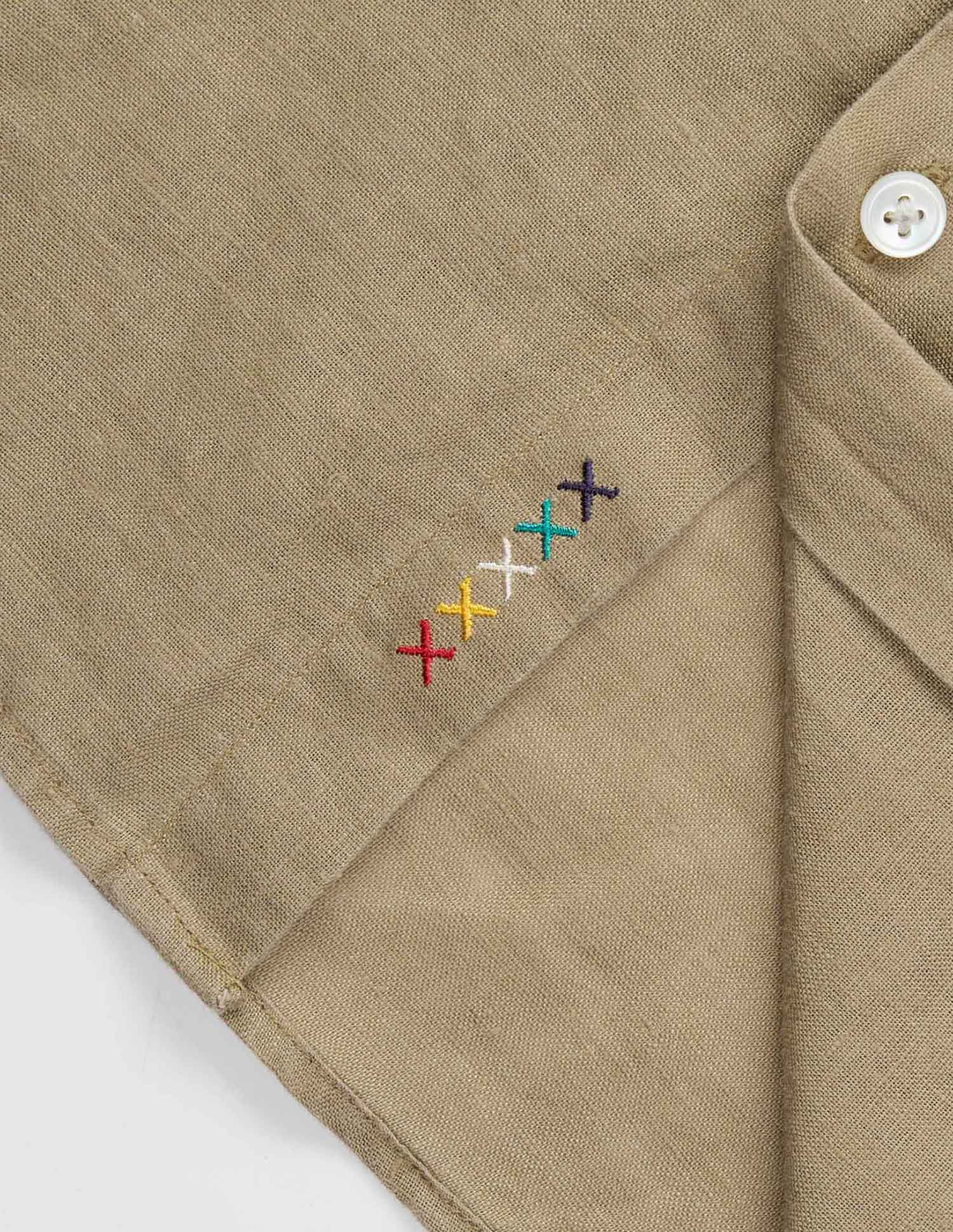 Pacho X Tailored Fit Pure Linen Shirt - Image 8