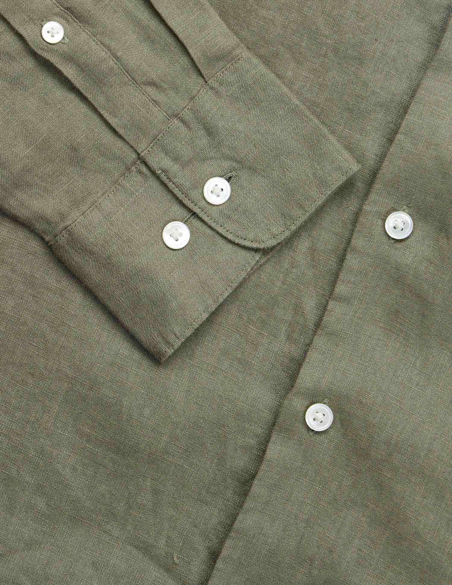 Pacho X Tailored Fit Pure Linen Shirt - Image 9