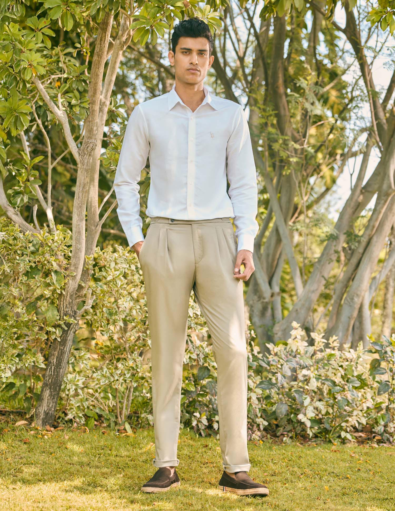 Pacho X Tailored Fit Solid Shirt - Image 3