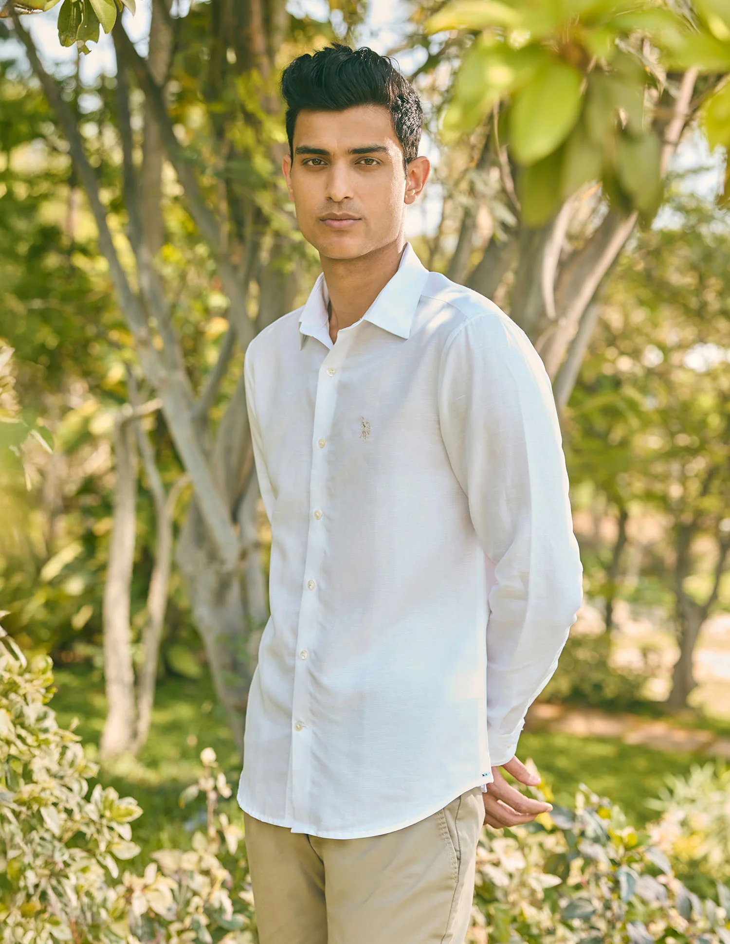 Pacho X Tailored Fit Solid Shirt - Image 4