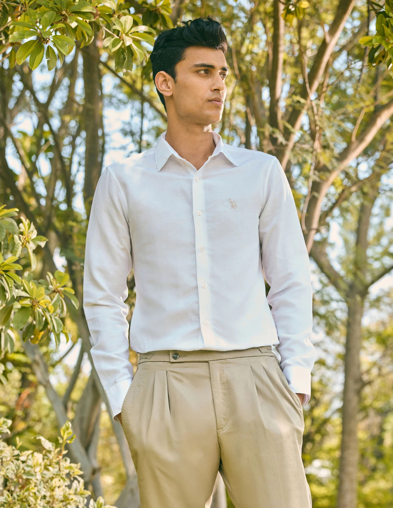 Pacho X Tailored Fit Solid Shirt - Image 6