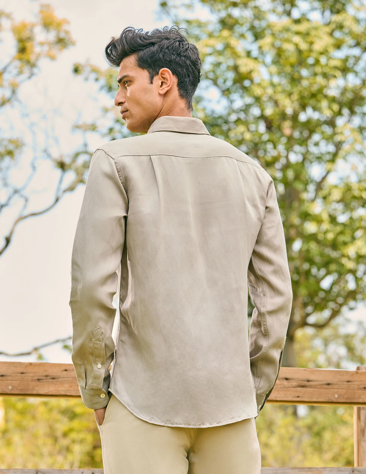 Pacho X Tailored Fit Twill Shirt - Image 5