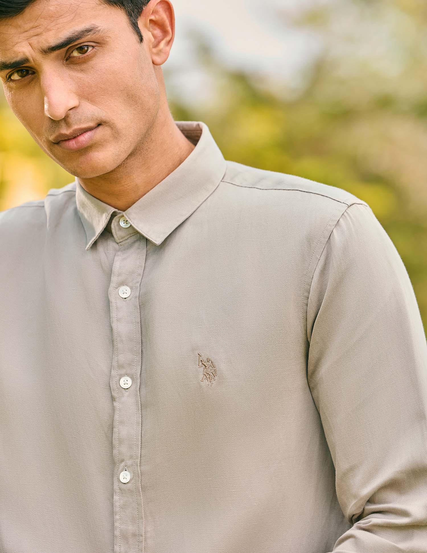 Pacho X Tailored Fit Twill Shirt - Image 7