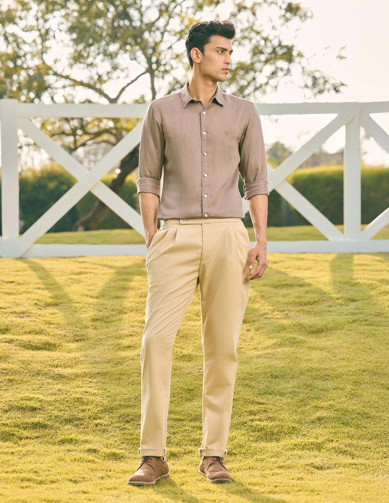 Pacho X Tailored Fit Twill Shirt - Image 3