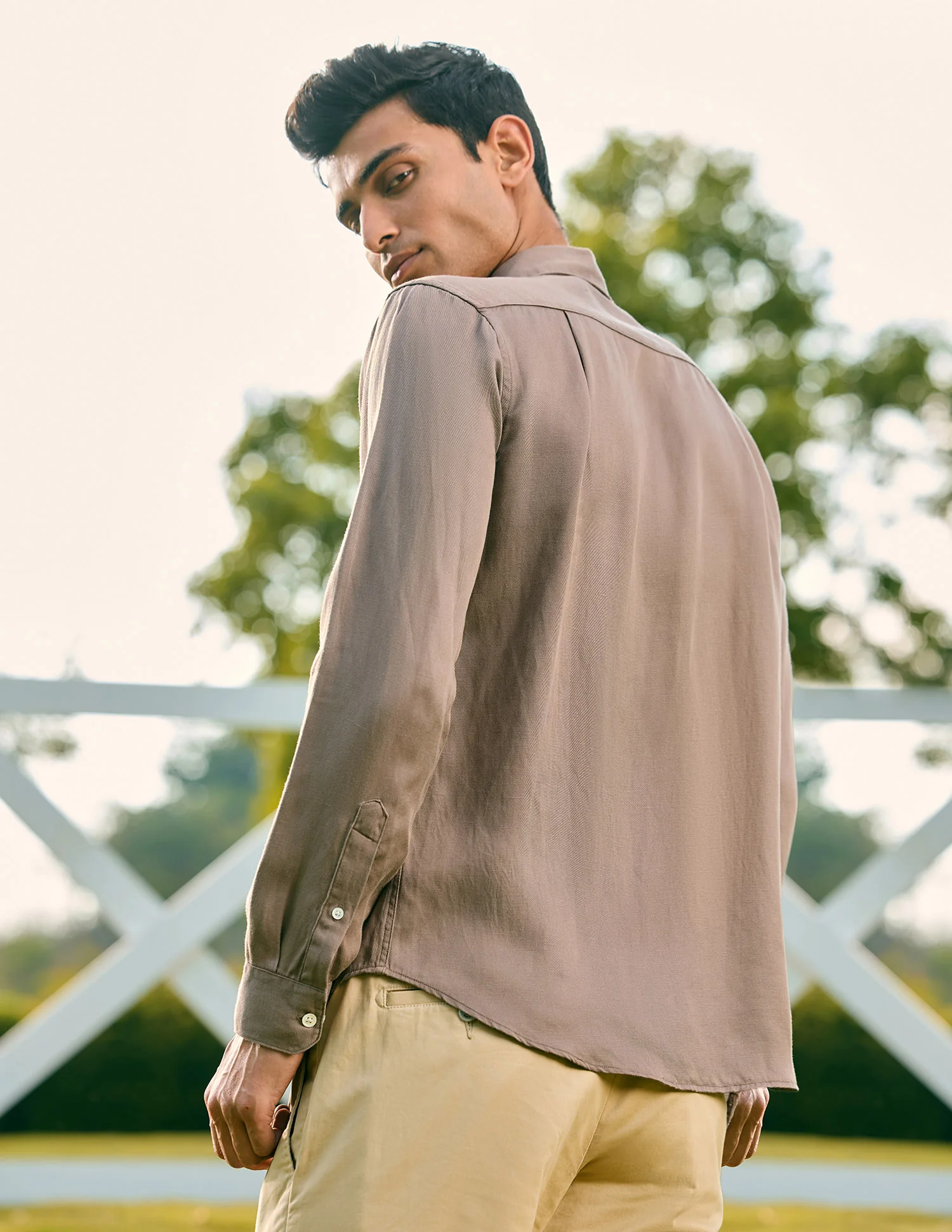 Pacho X Tailored Fit Twill Shirt - Image 5