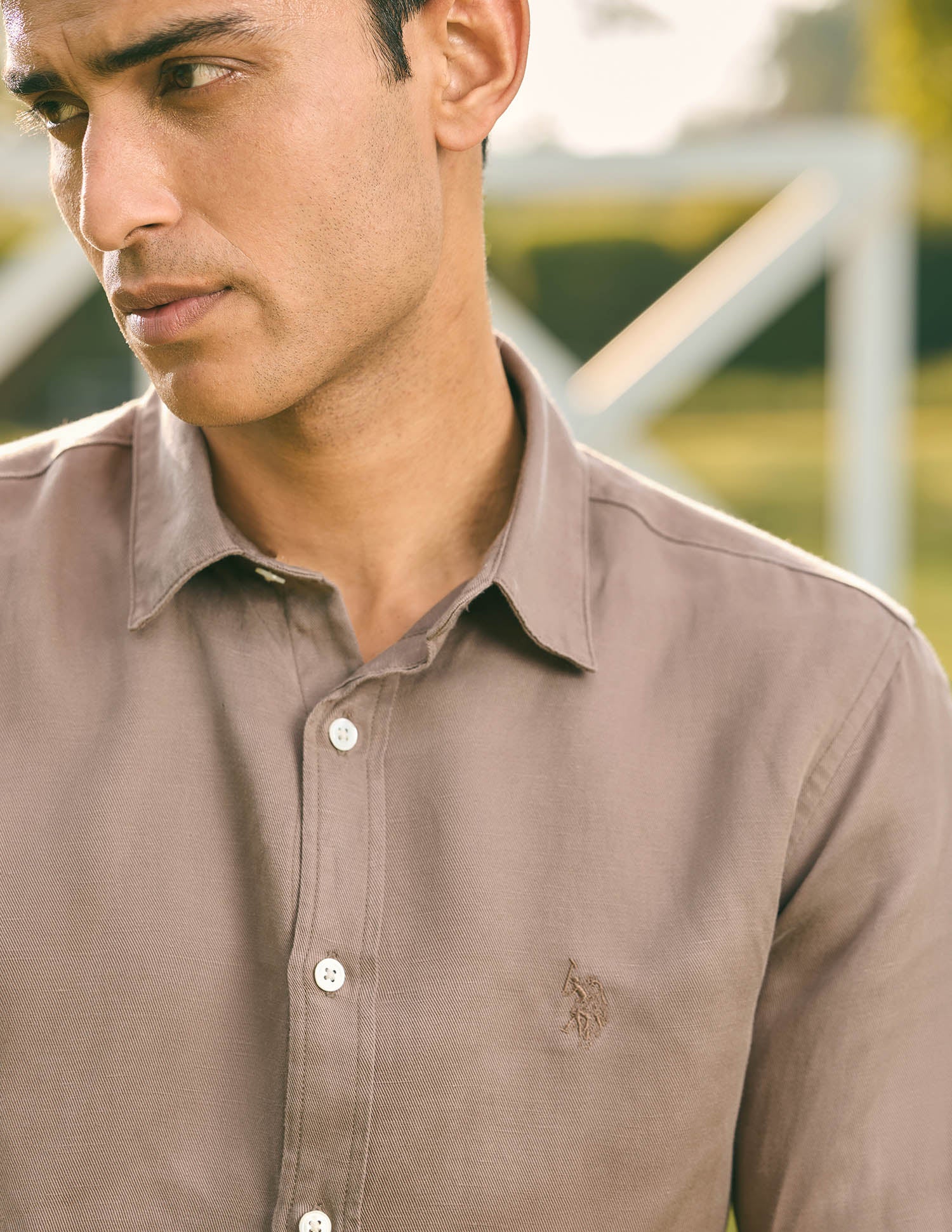 Pacho X Tailored Fit Twill Shirt - Image 7