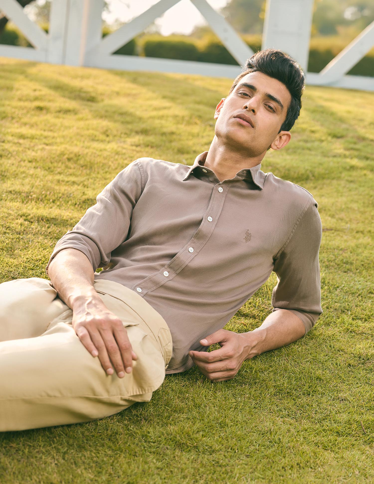 Pacho X Tailored Fit Twill Shirt - Image 8