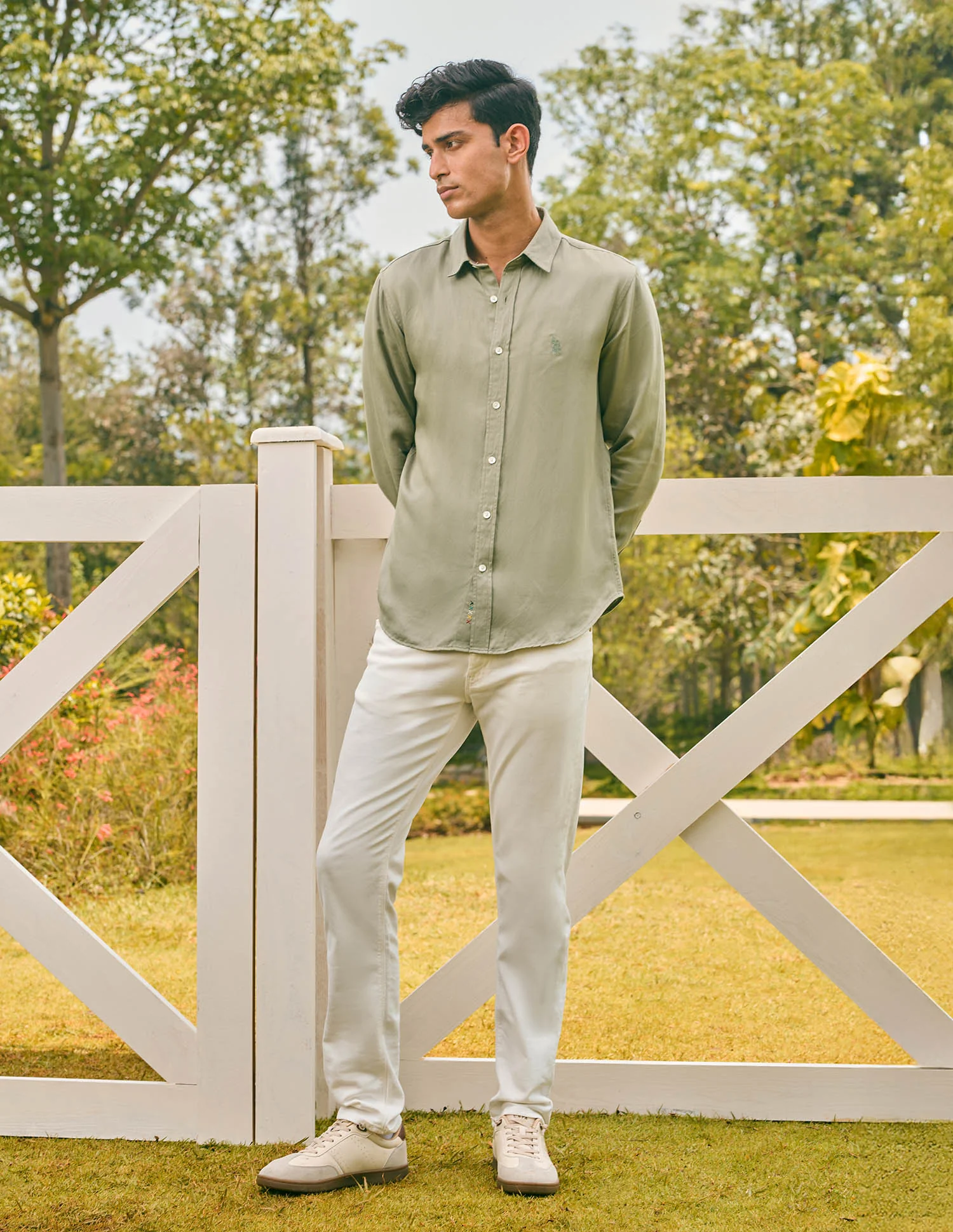 Pacho X Tailored Fit Twill Shirt - Image 3