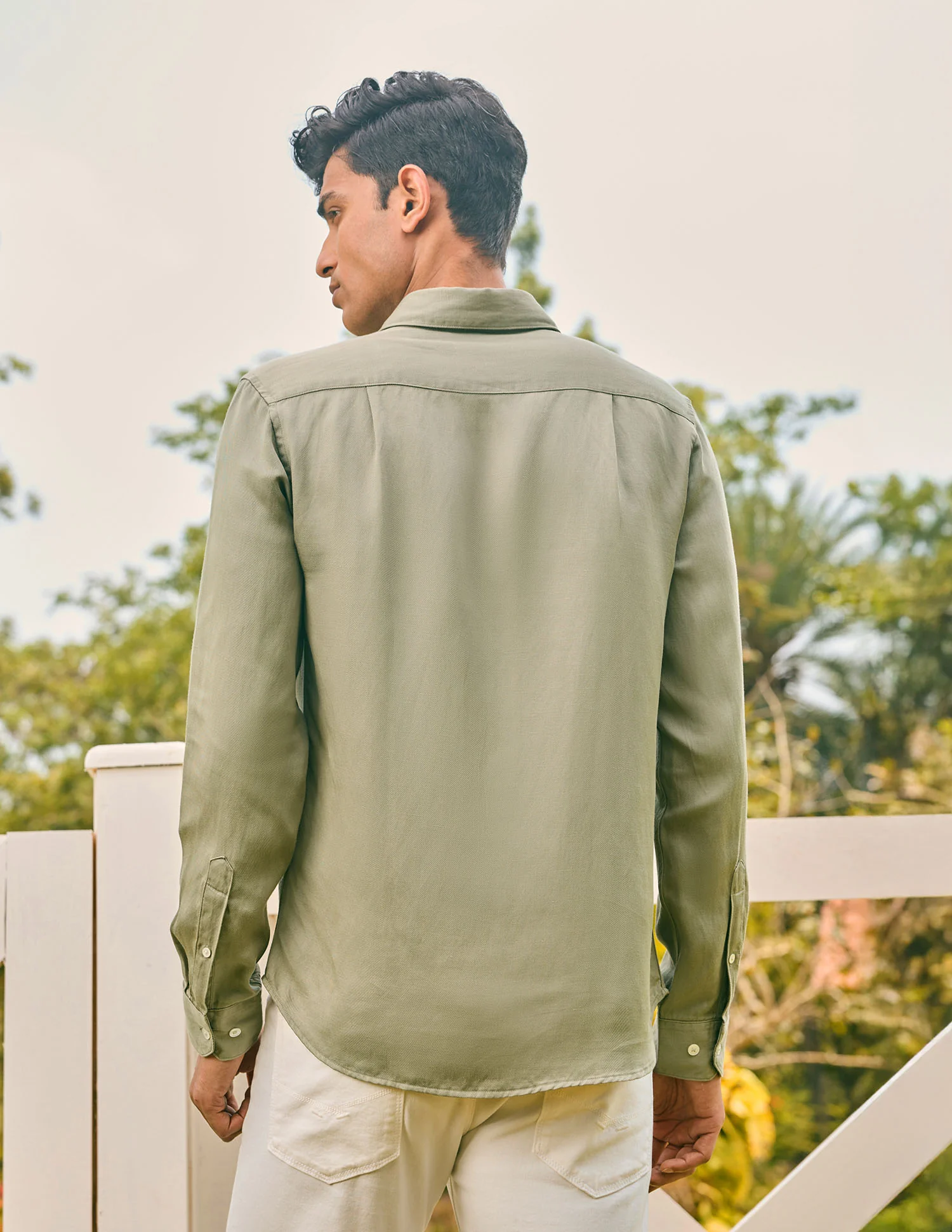 Pacho X Tailored Fit Twill Shirt - Image 5