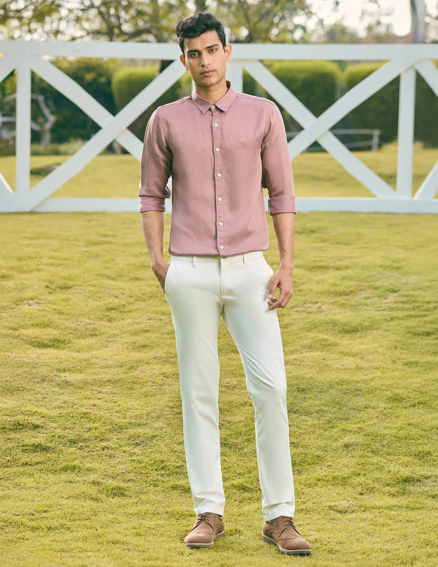 Pacho X Tailored Fit Twill Shirt - Image 3