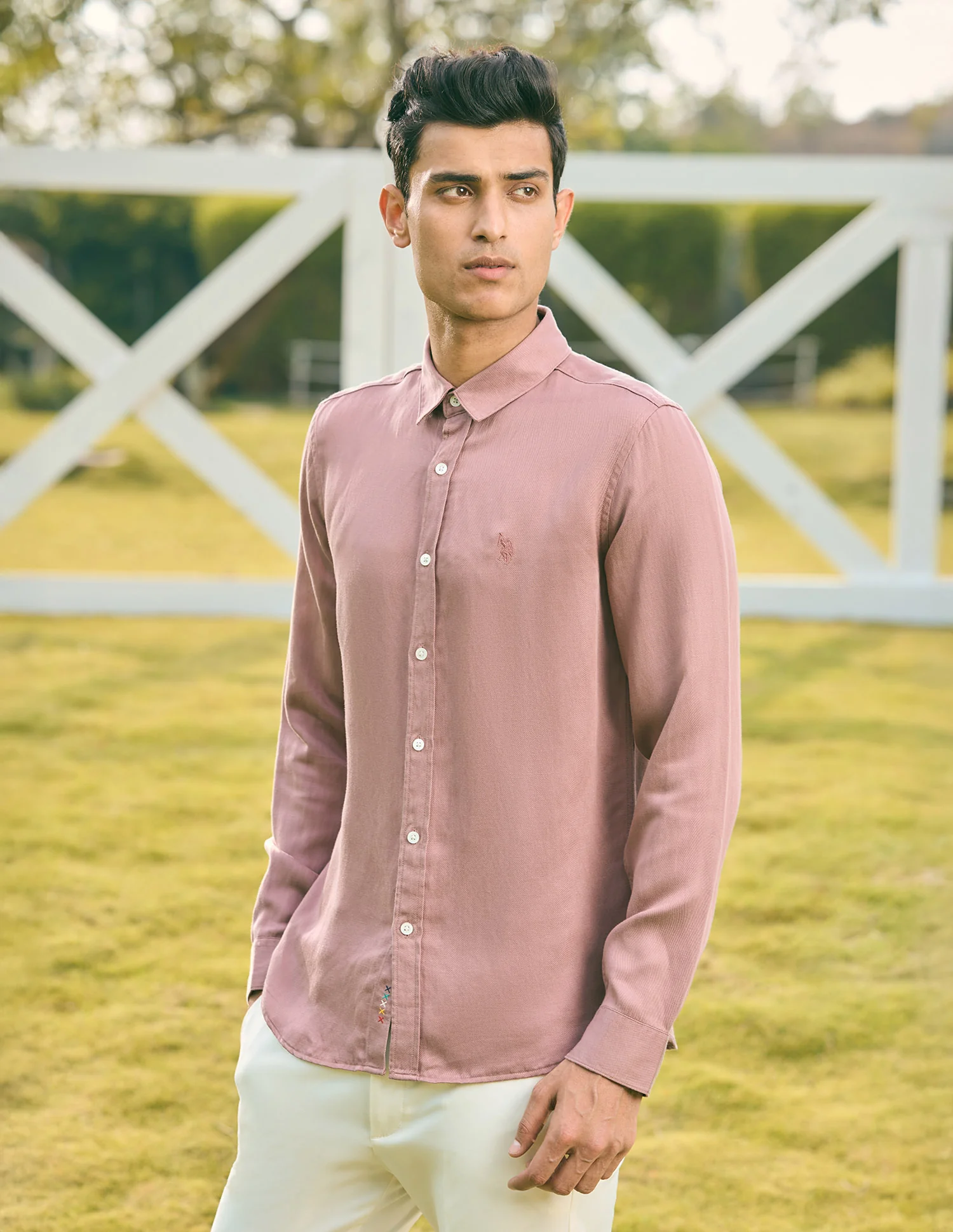 Pacho X Tailored Fit Twill Shirt - Image 4