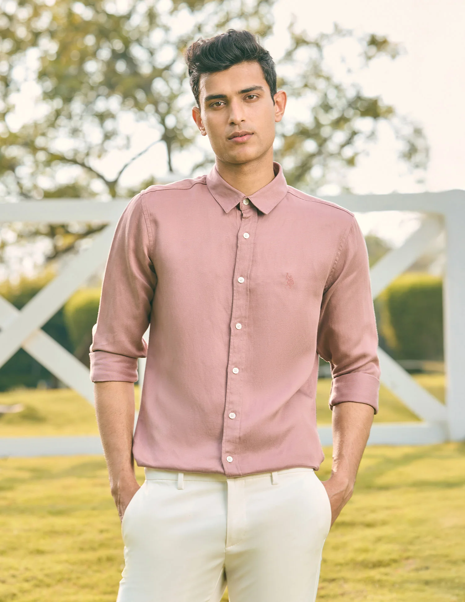Pacho X Tailored Fit Twill Shirt - Image 6