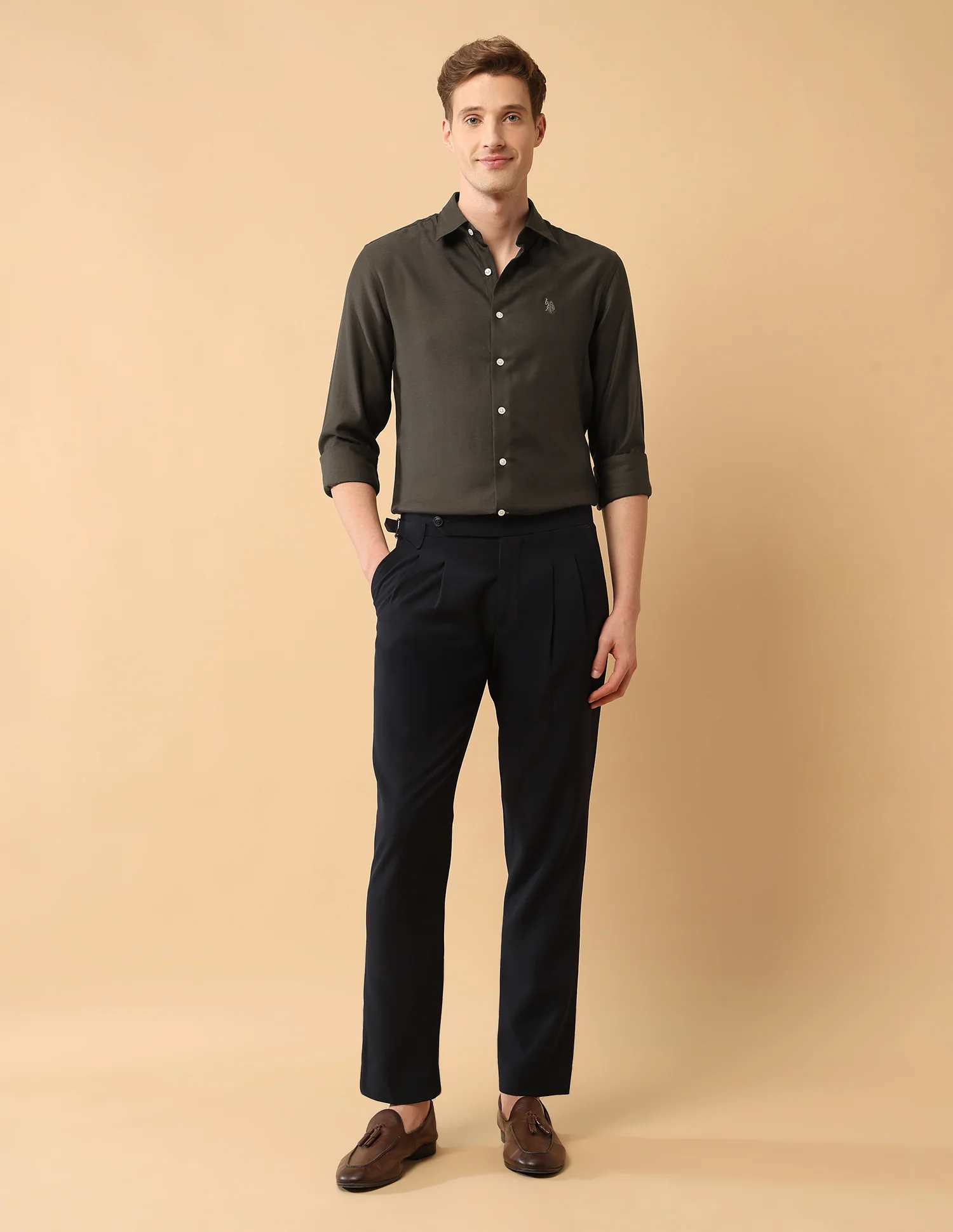 Pacho X Twill Tailored Fit Shirt - Image 3