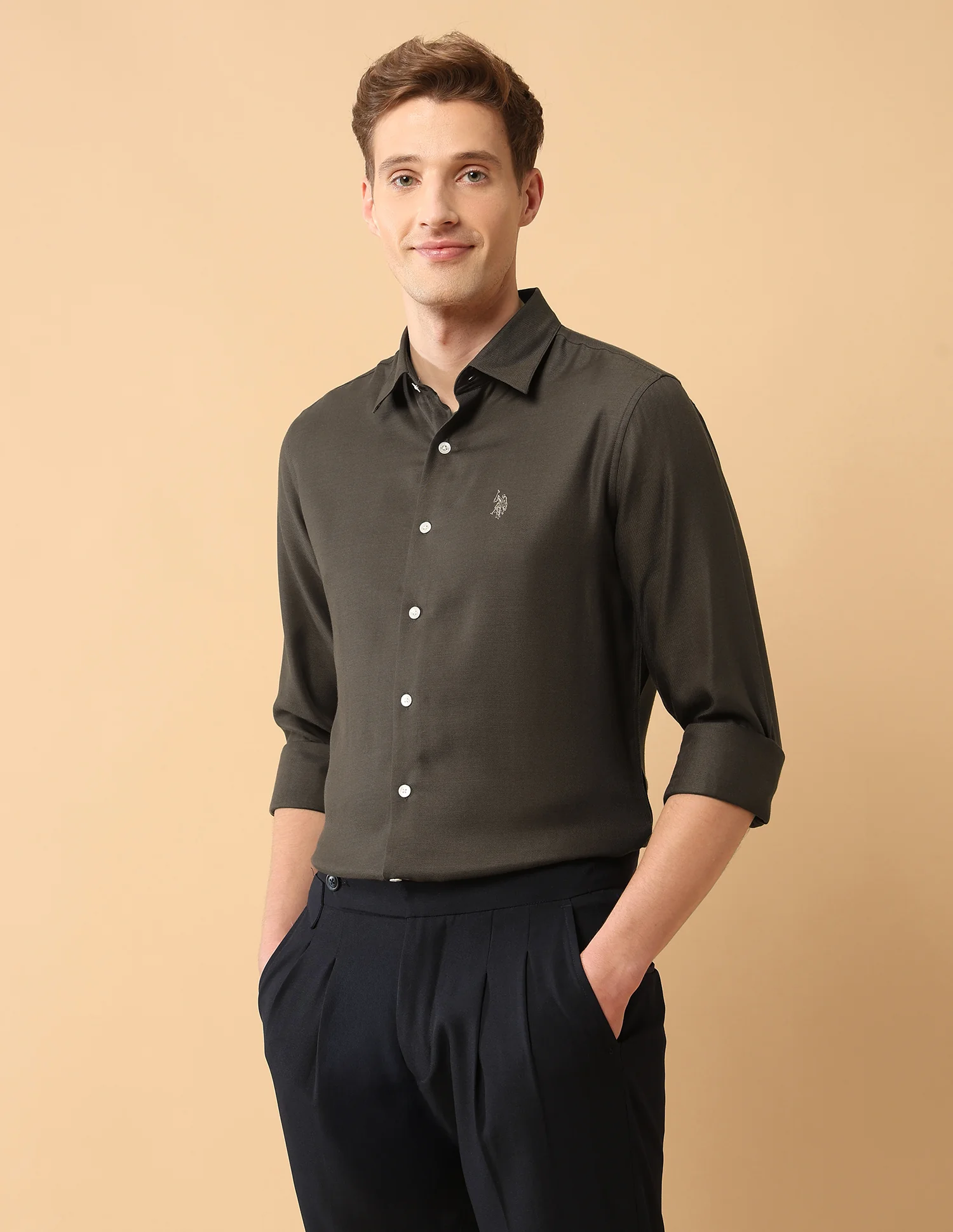 Pacho X Twill Tailored Fit Shirt - Image 4