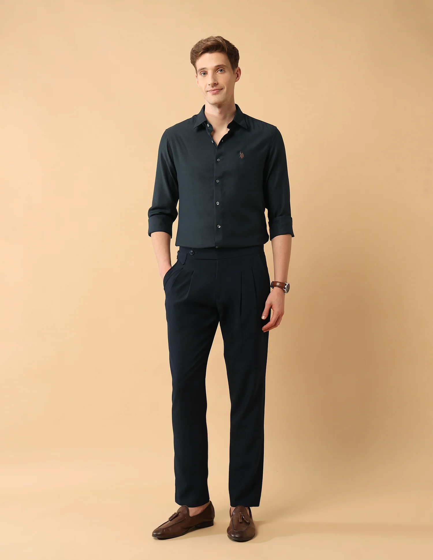 Pacho X Twill Tailored Fit Shirt - Image 3