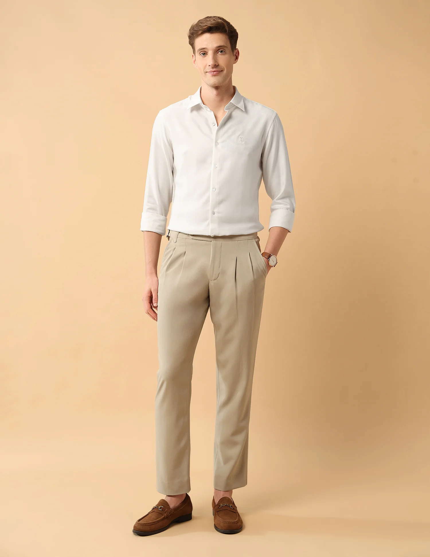 Pacho X Twill Tailored Fit Shirt - Image 3