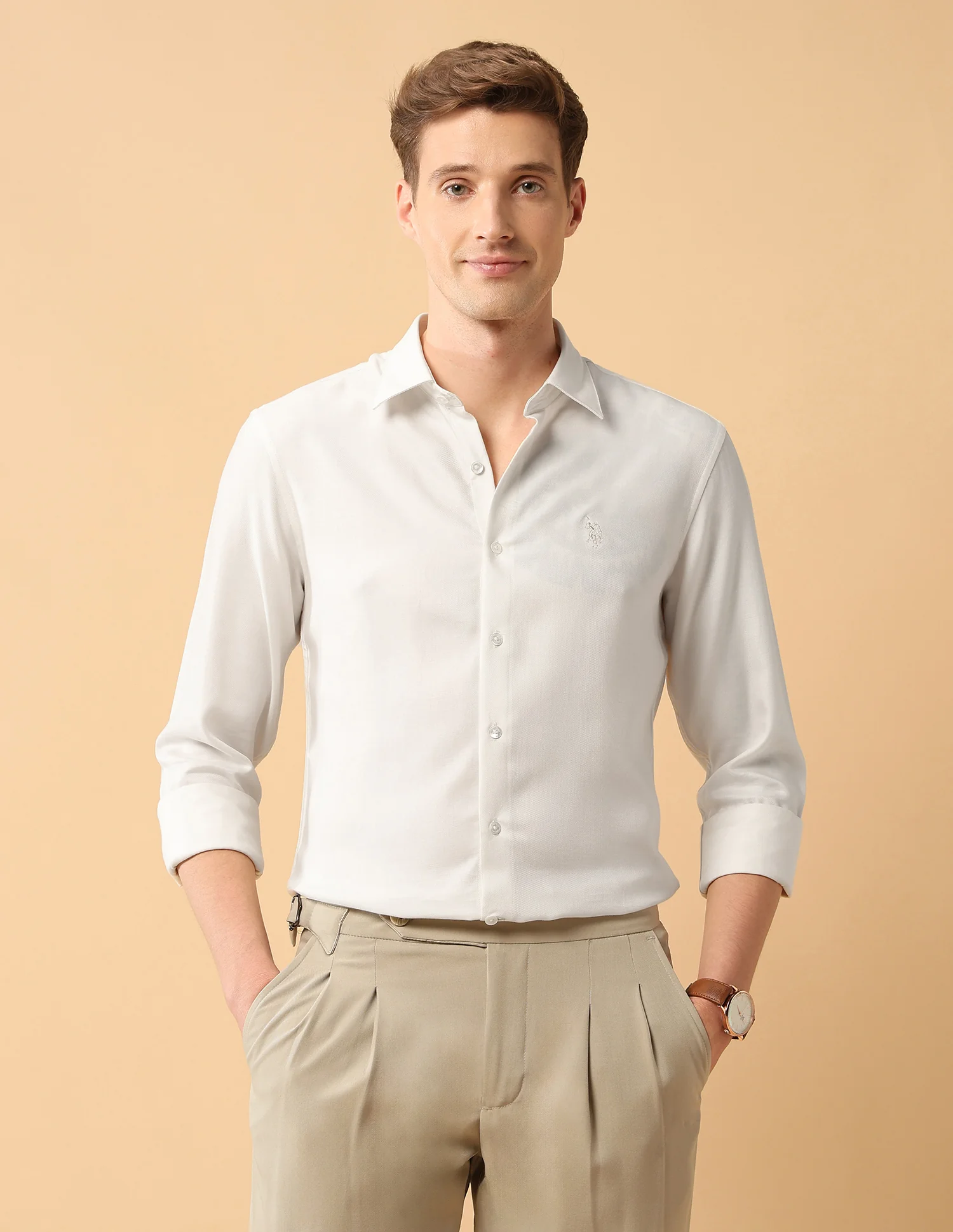 Pacho X Twill Tailored Fit Shirt - Image 9