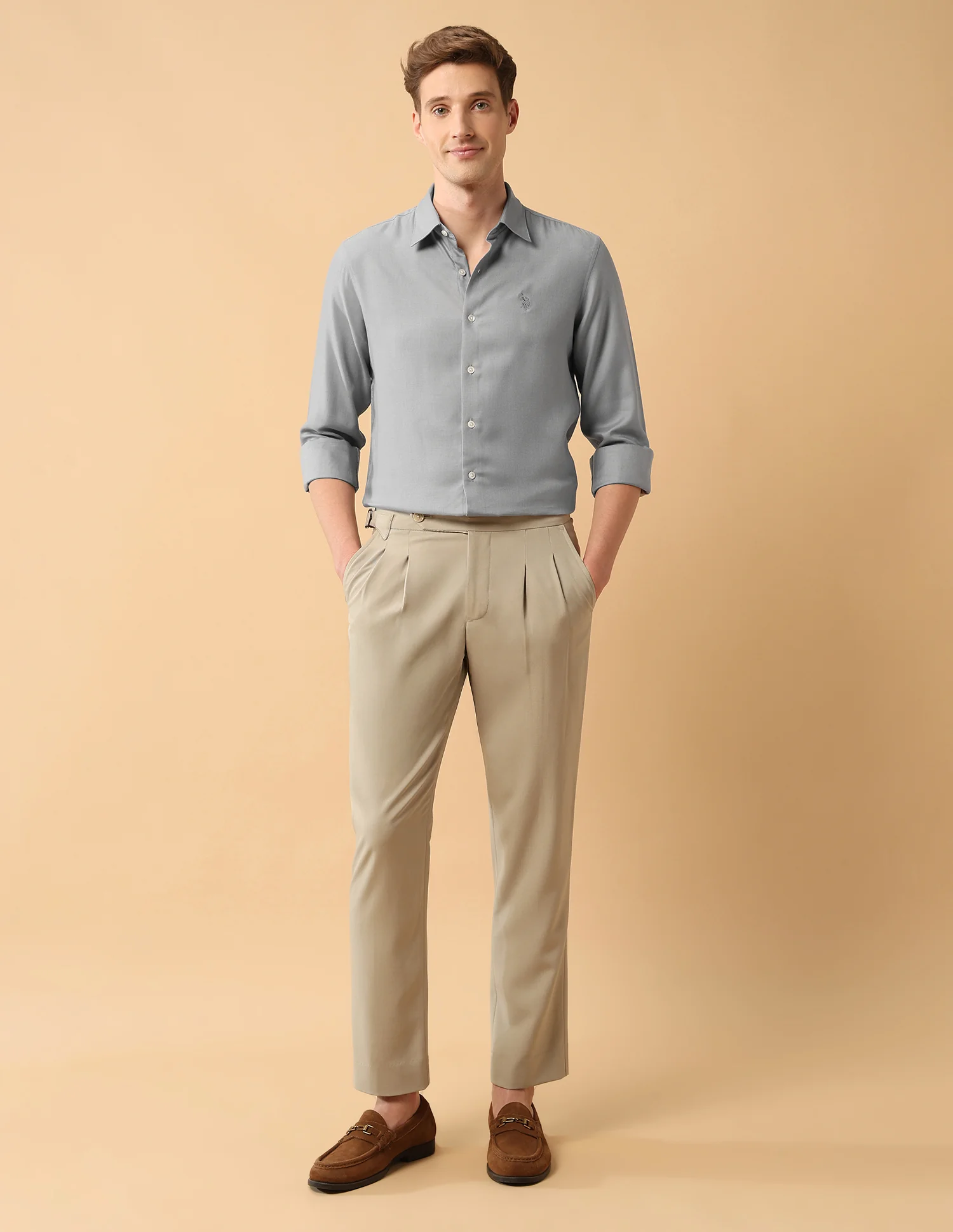 Pacho X Twill Tailored Fit Shirt - Image 3