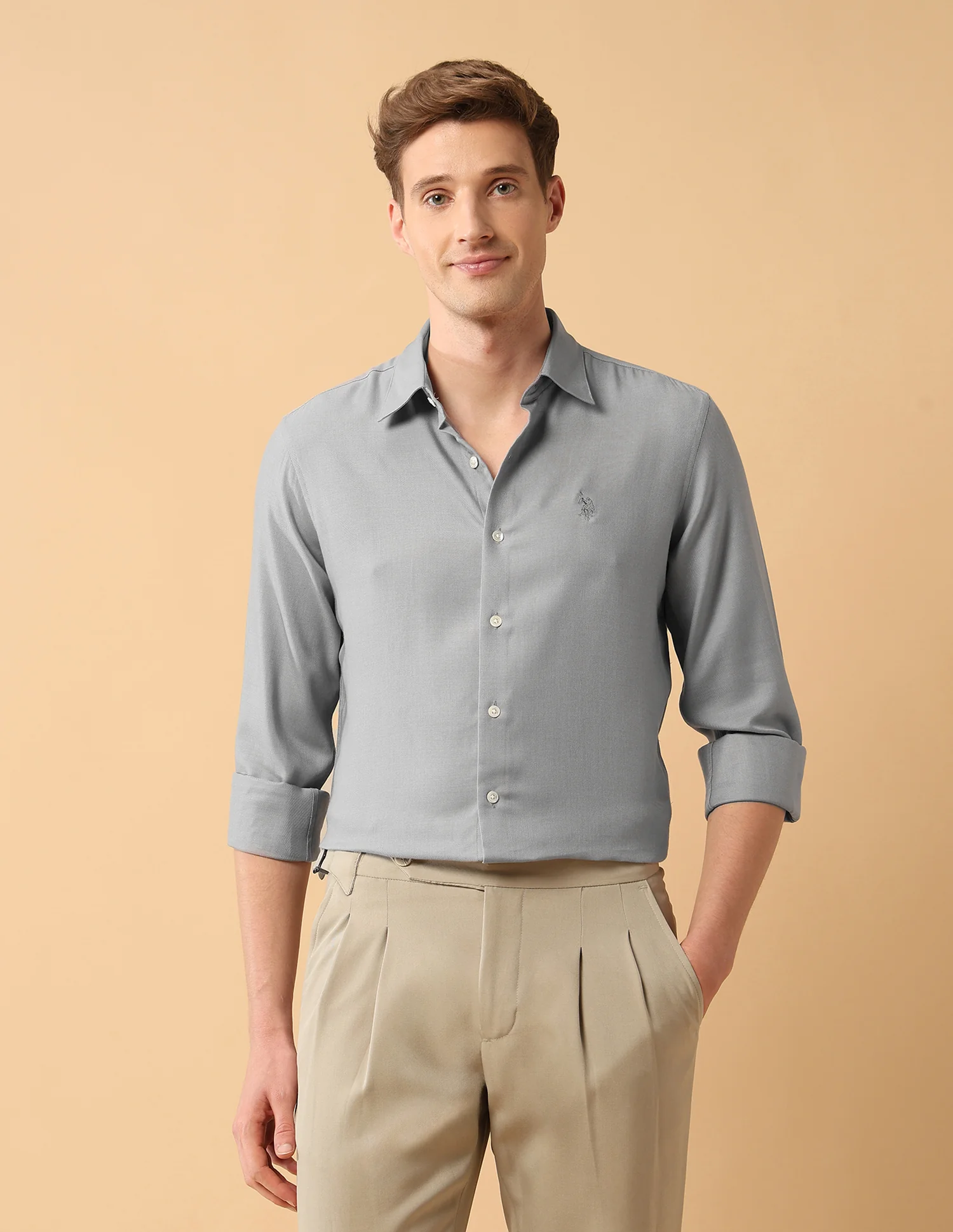 Pacho X Twill Tailored Fit Shirt - Image 6