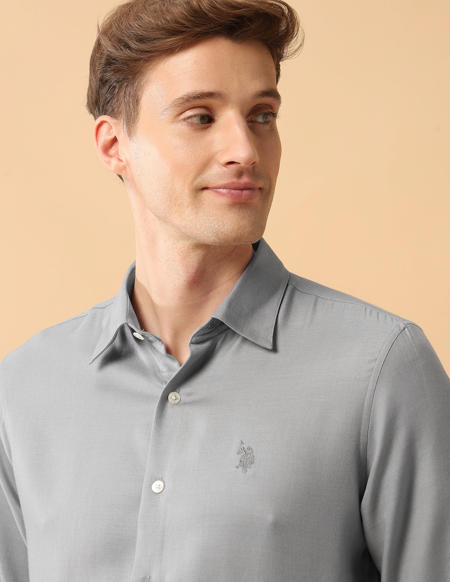 Pacho X Twill Tailored Fit Shirt - Image 7