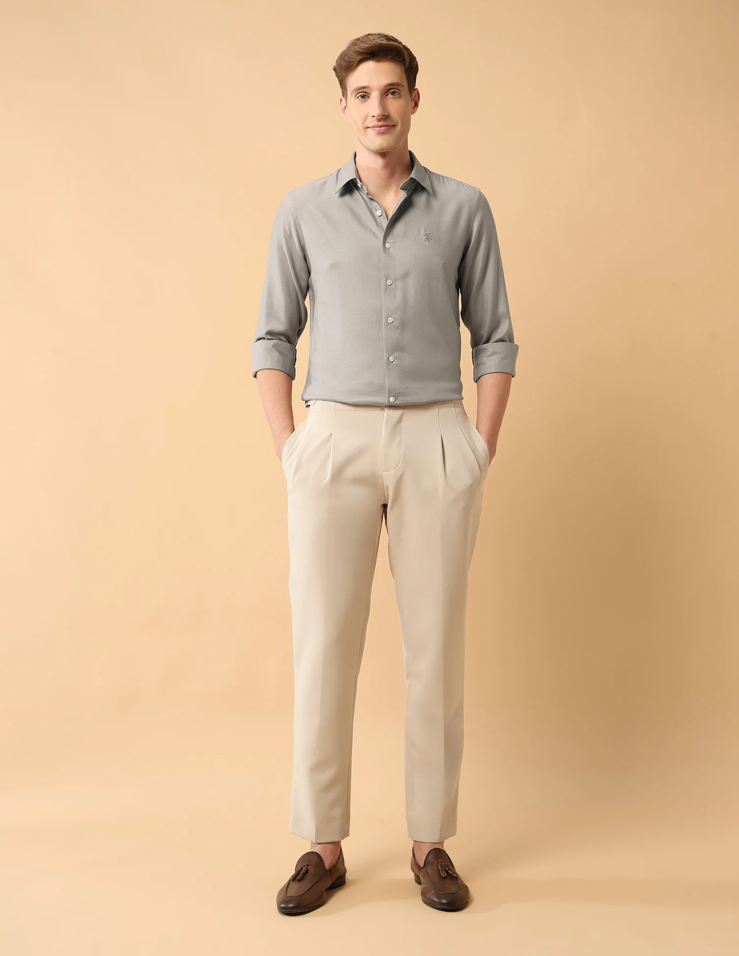 Pacho X Twill Tailored Fit Shirt - Image 3