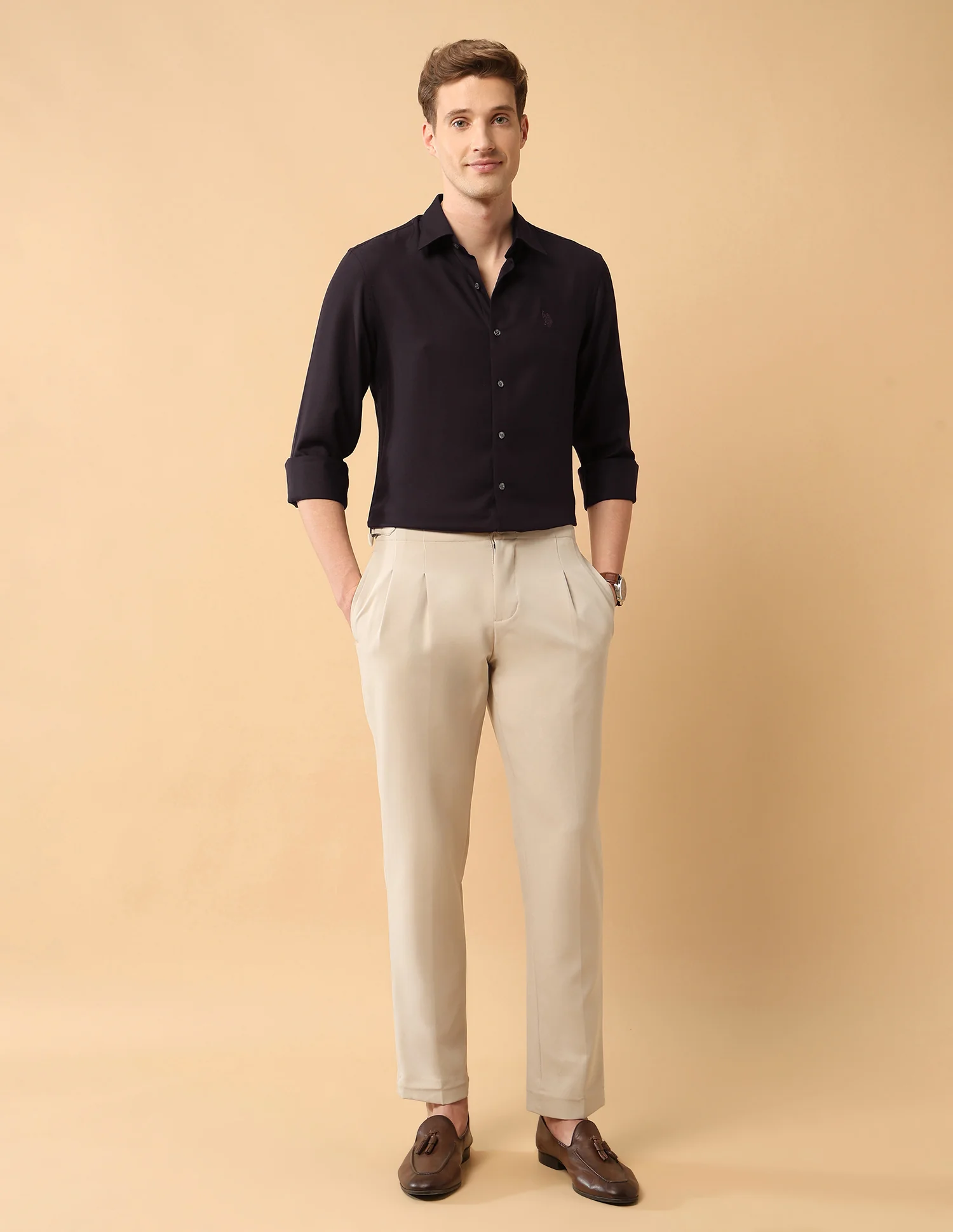 Pacho X Twill Tailored Fit Shirt - Image 3