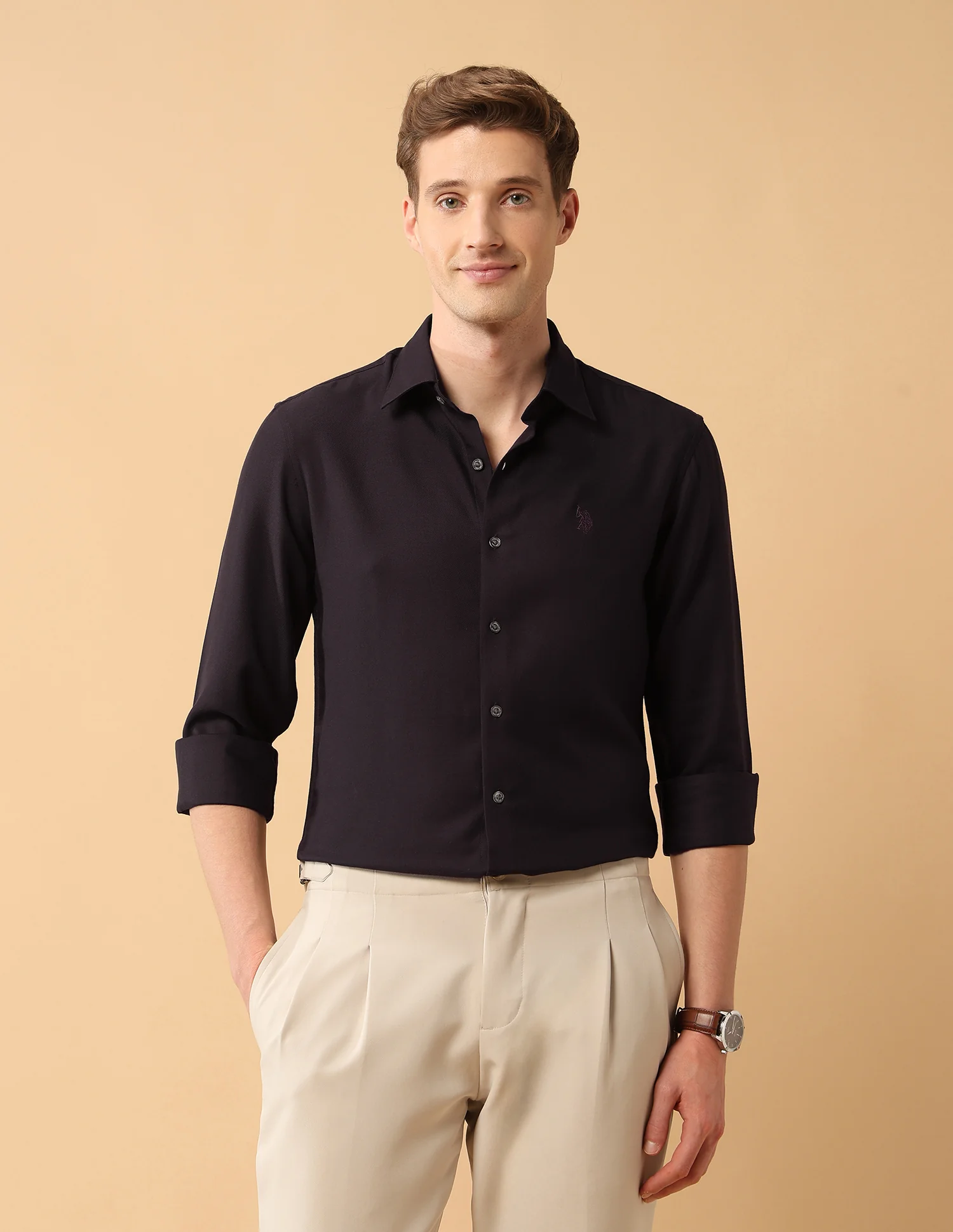 Pacho X Twill Tailored Fit Shirt - Image 9