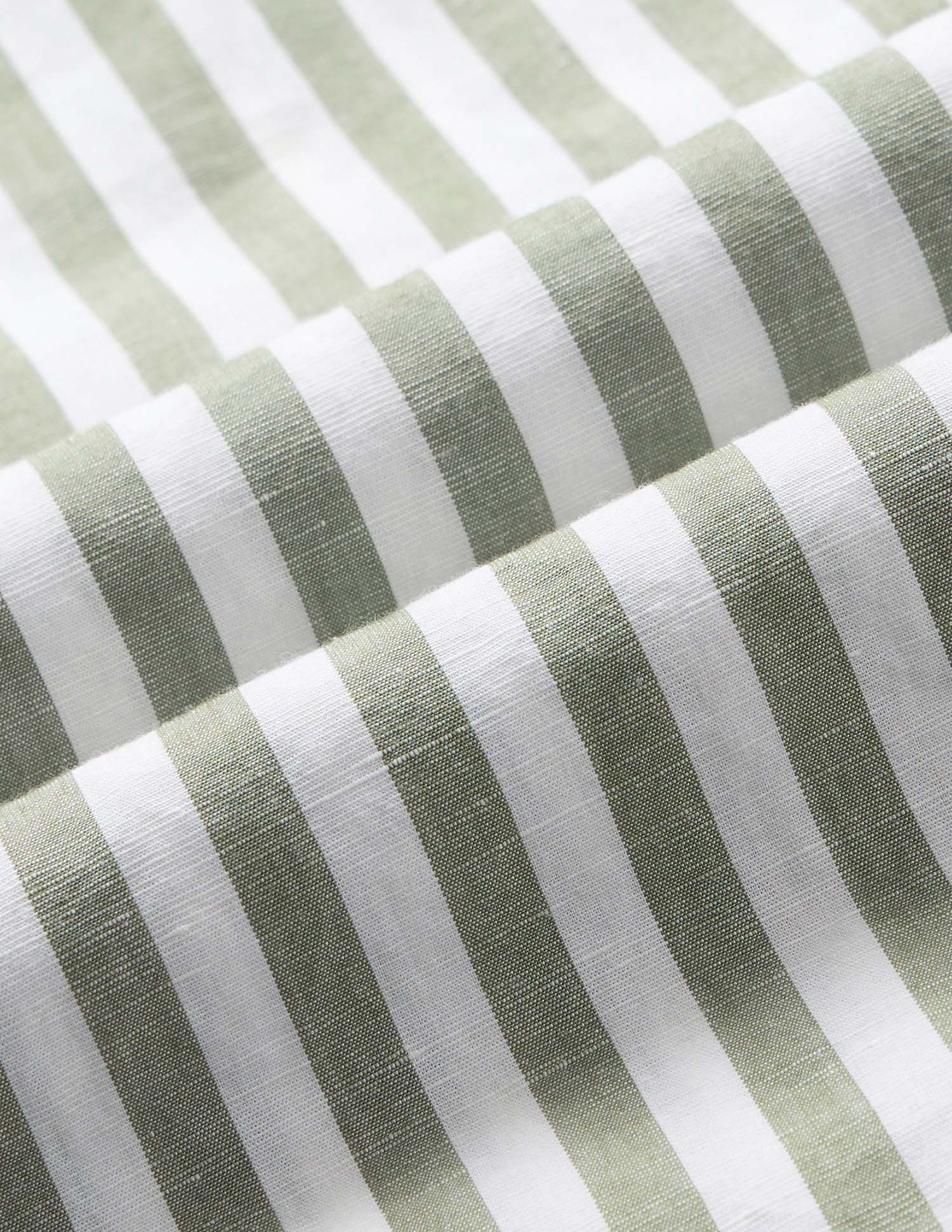 Pacho X Vertical Stripe Cotton Linen Shirt - Image 2