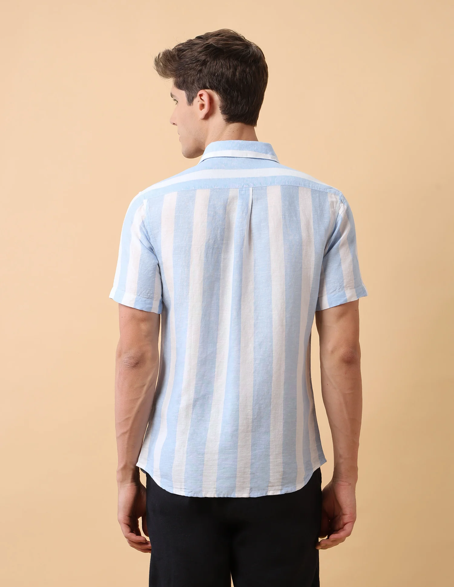 Pacho X Vertical Striped Regular Fit Shirt - Image 5