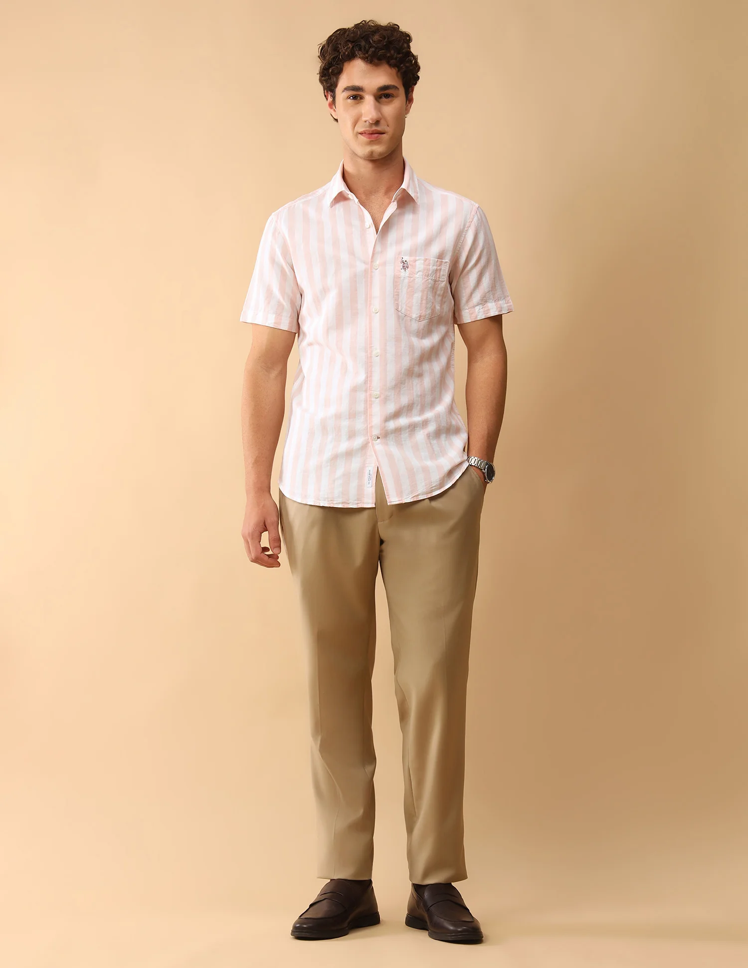 Pacho X Vertical Striped Regular Fit Shirt - Image 3