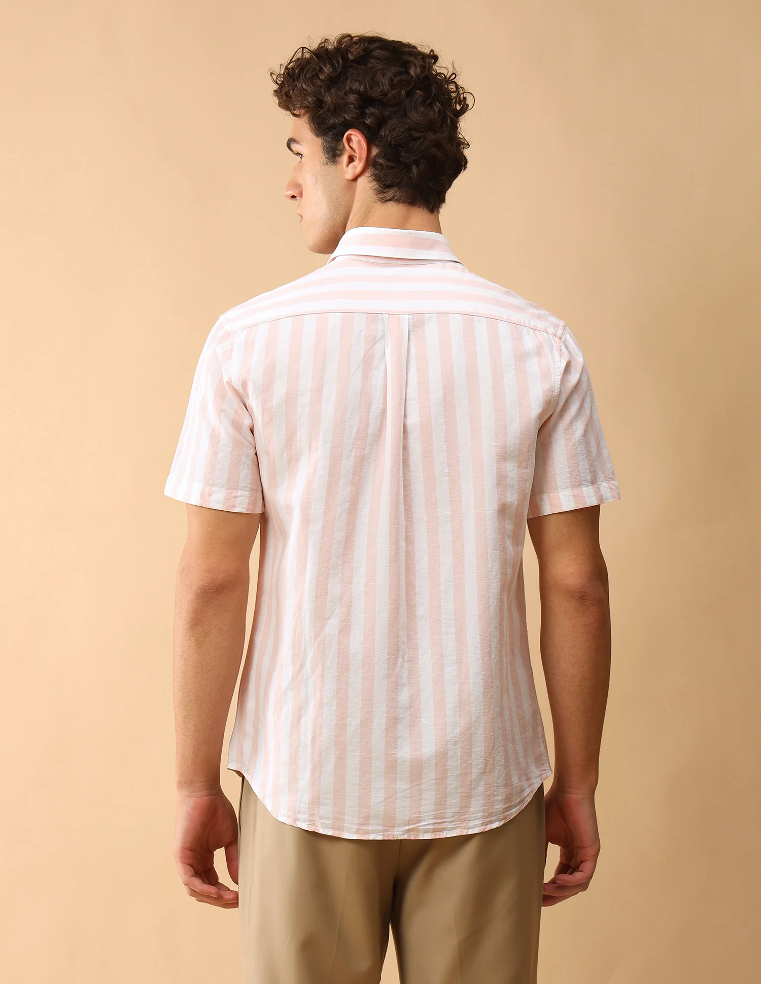 Pacho X Vertical Striped Regular Fit Shirt - Image 5