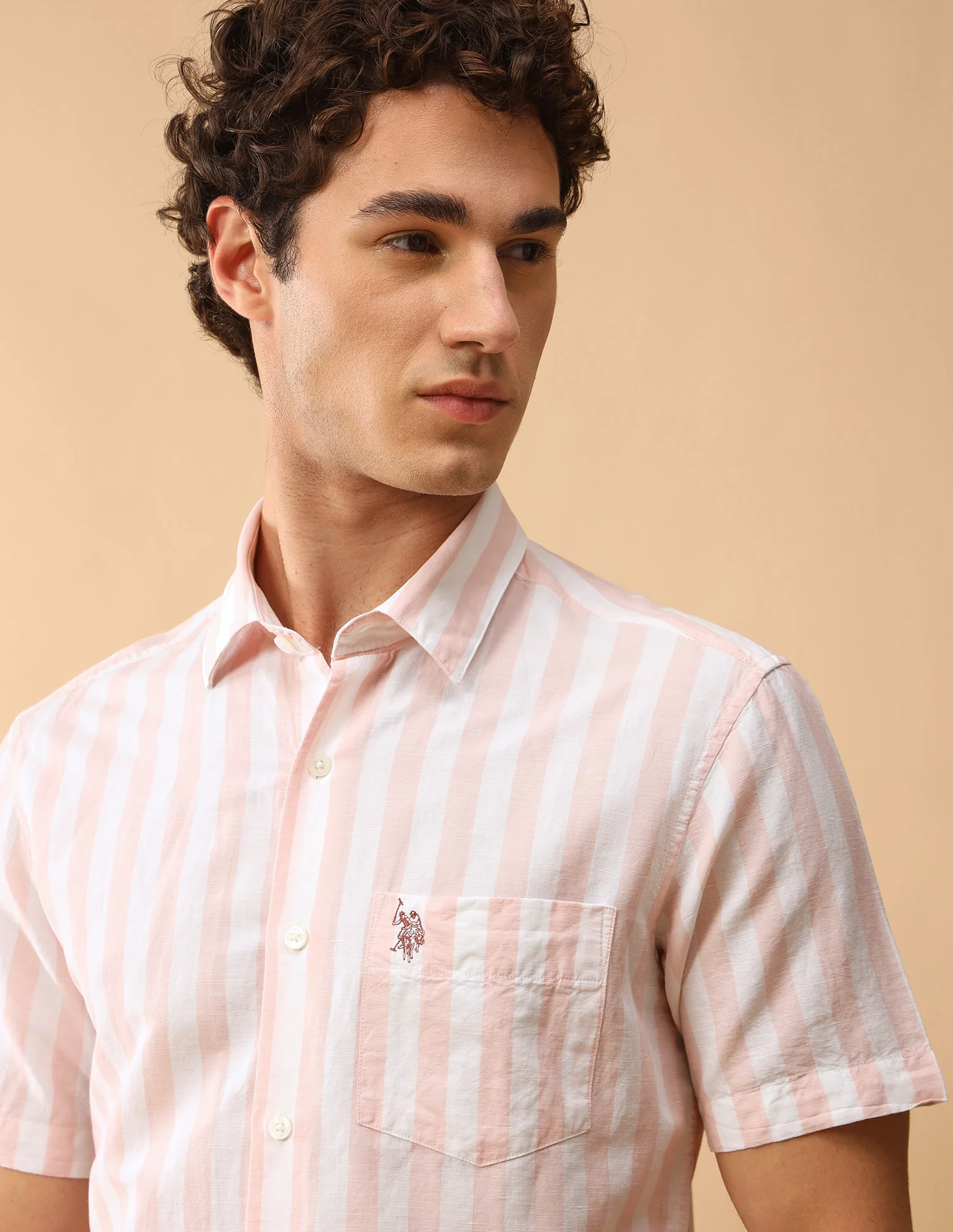 Pacho X Vertical Striped Regular Fit Shirt - Image 7