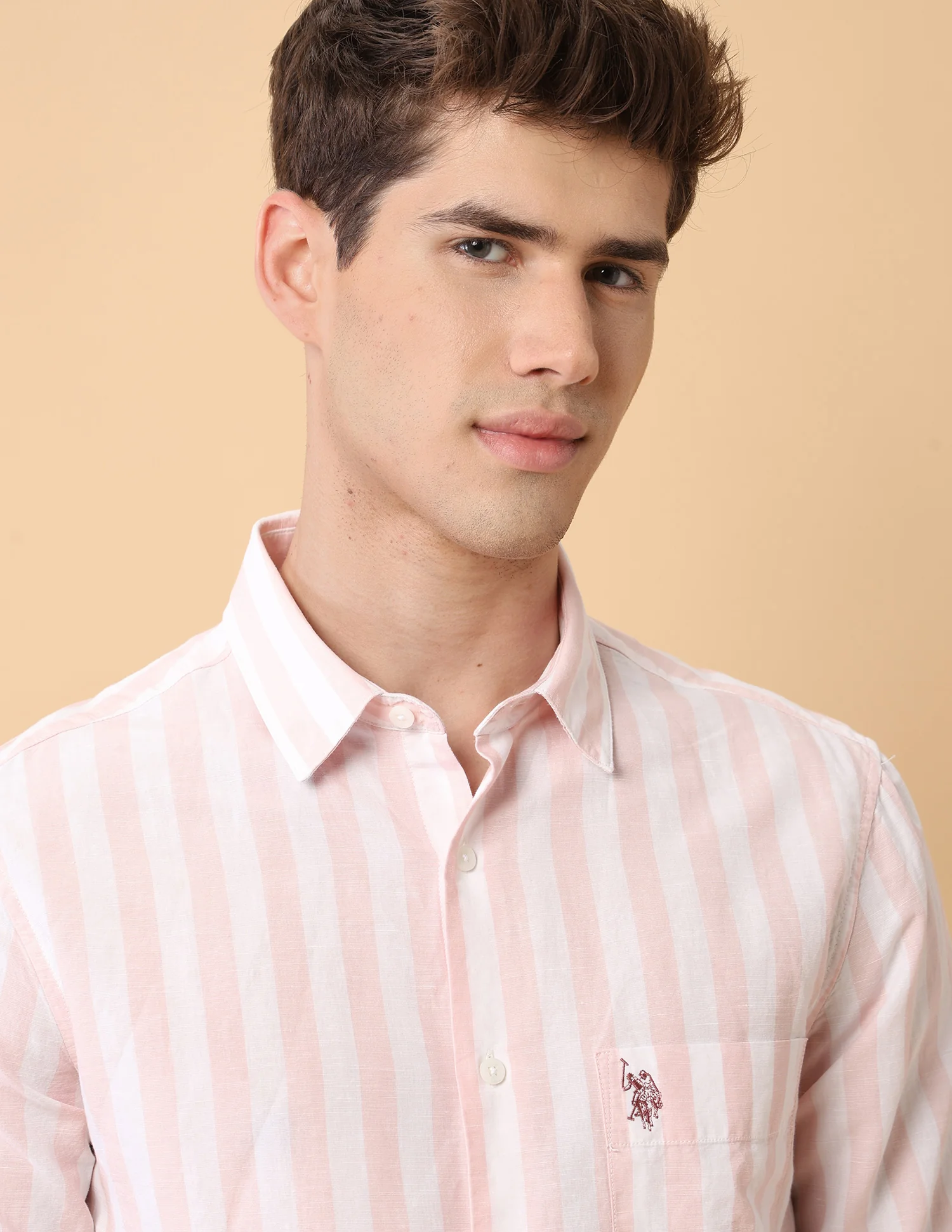 Pacho X Vertical Striped Regular Fit Shirt - Image 7