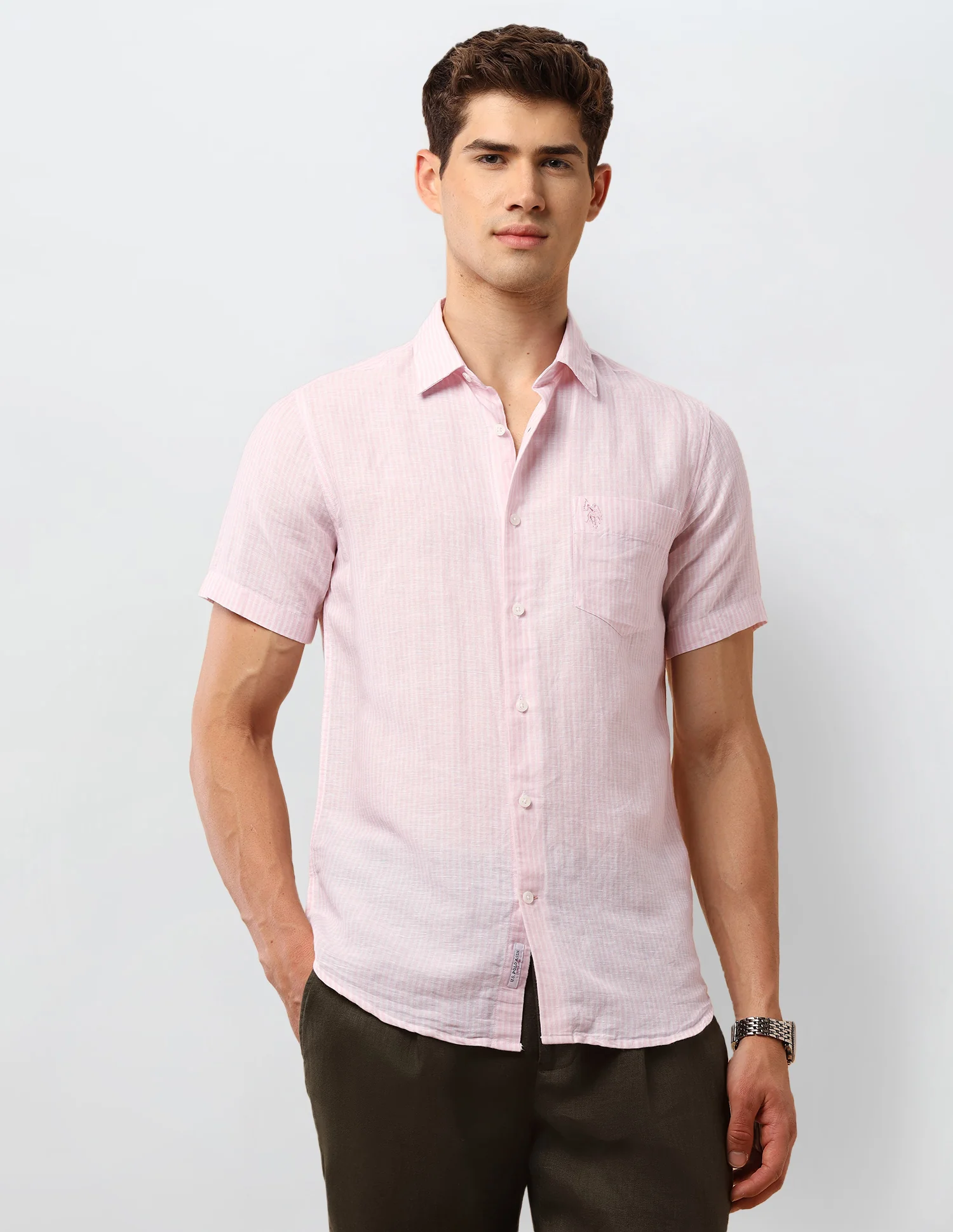 Pacho X Vertical Striped Regular Fit Shirt