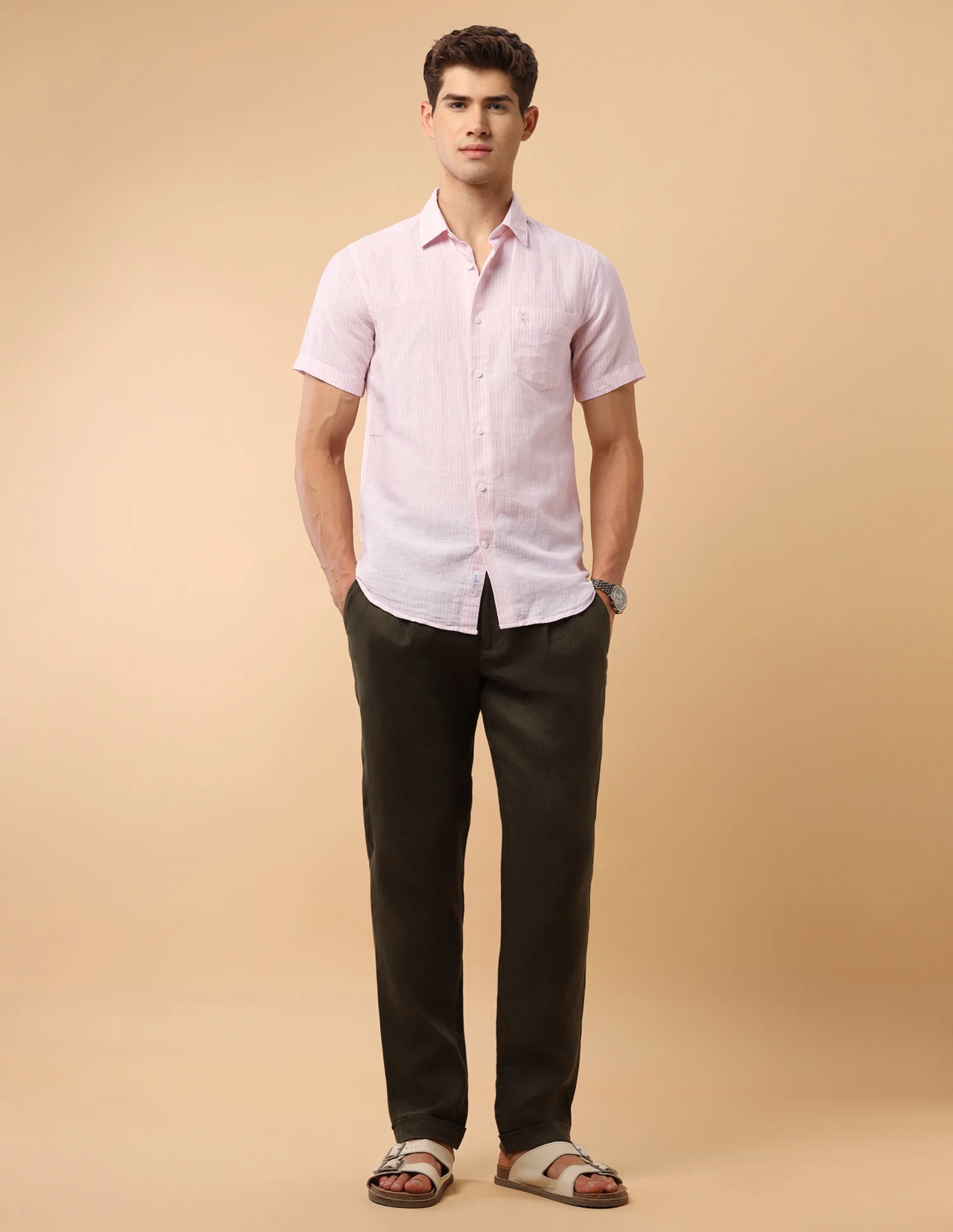 Pacho X Vertical Striped Regular Fit Shirt - Image 3