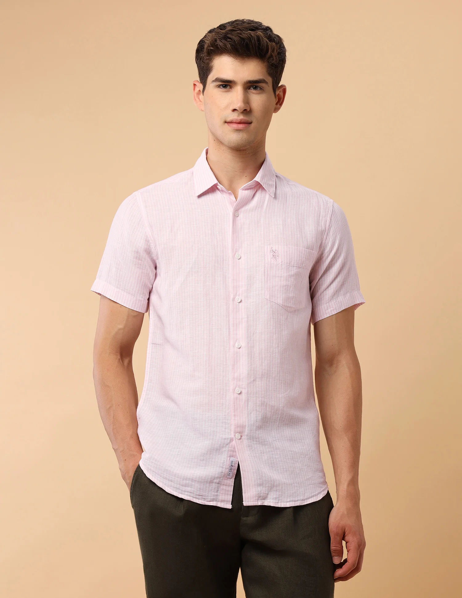 Pacho X Vertical Striped Regular Fit Shirt - Image 6