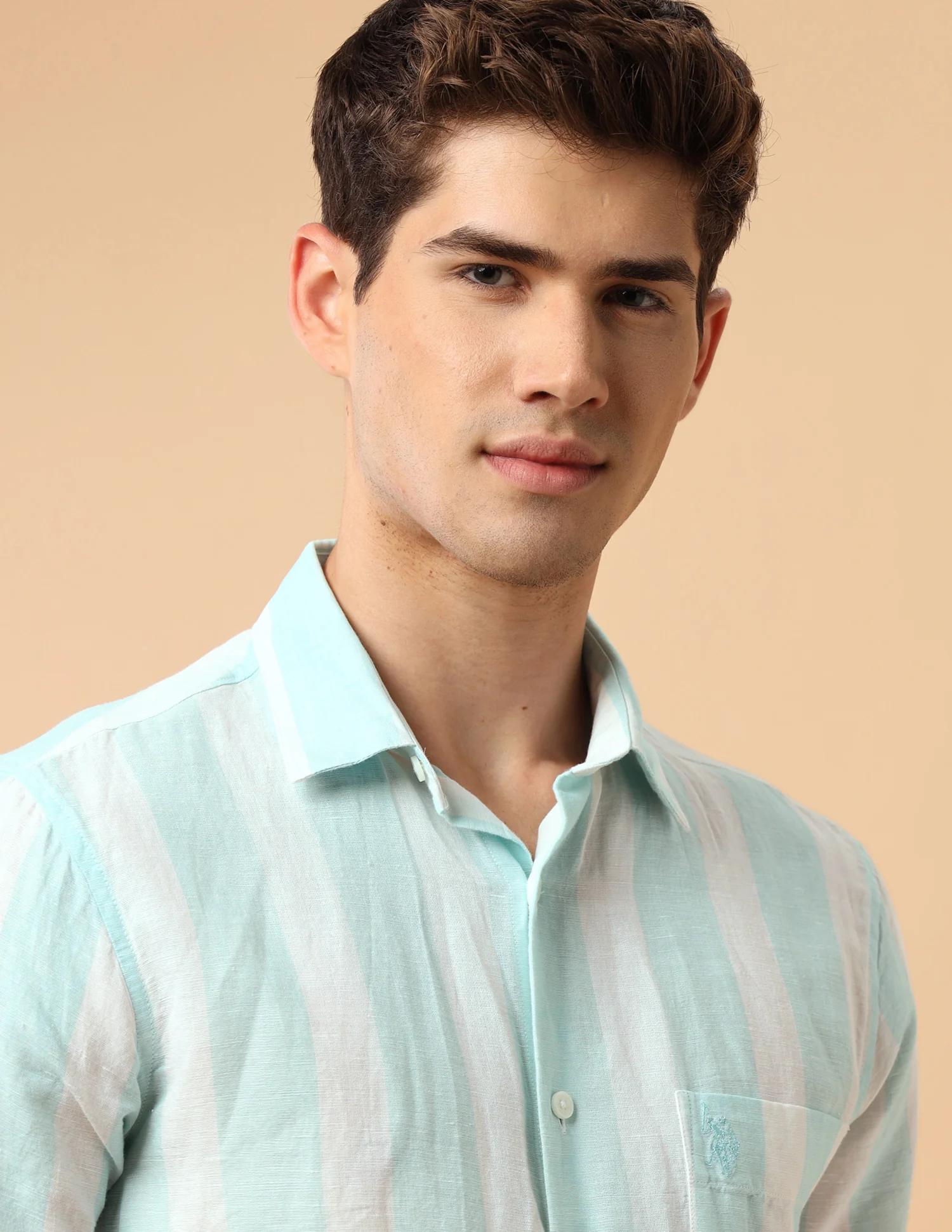 Pacho X Vertical Striped Regular Fit Shirt - Image 7