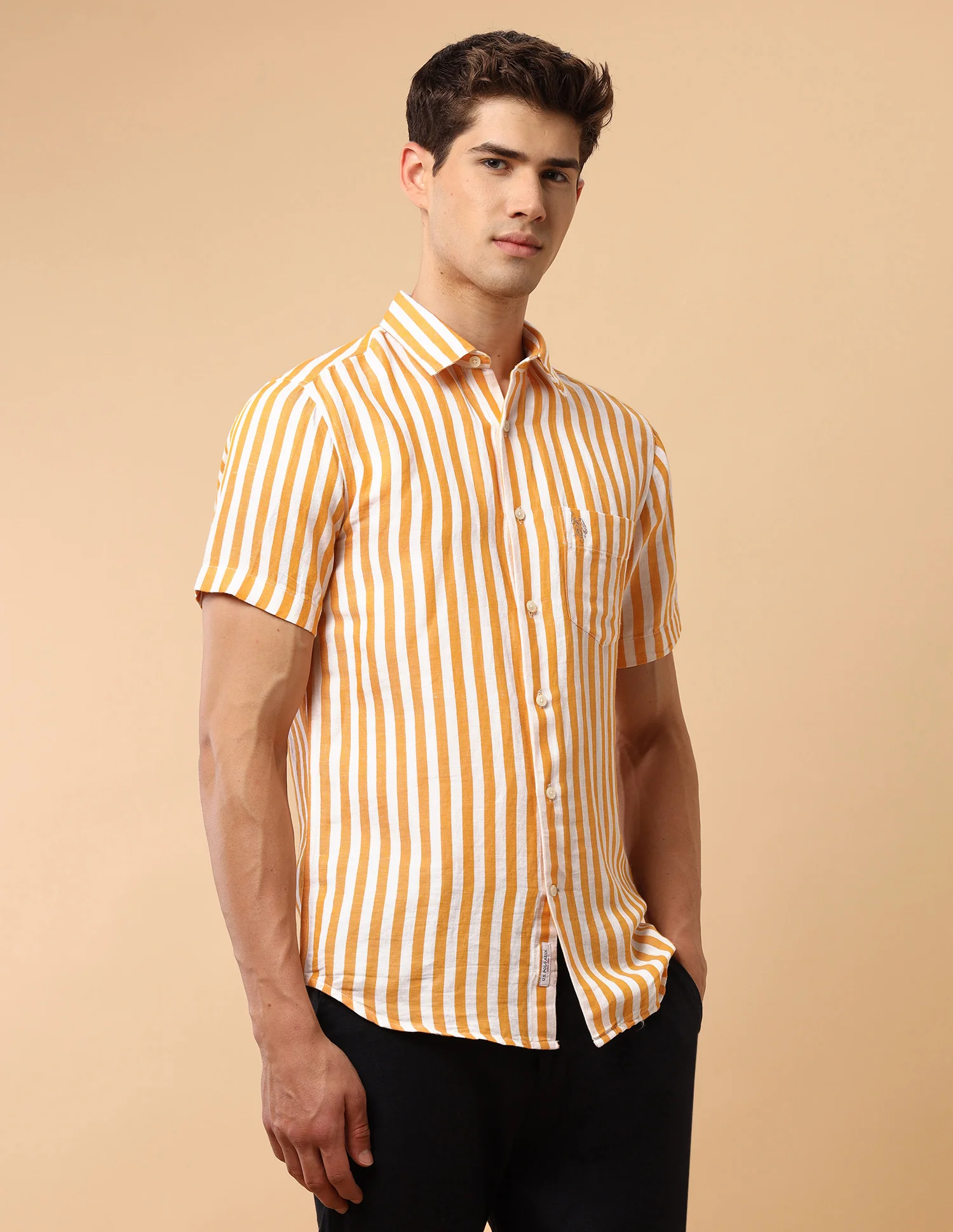 Pacho X Vertical Striped Regular Fit Shirt - Image 4