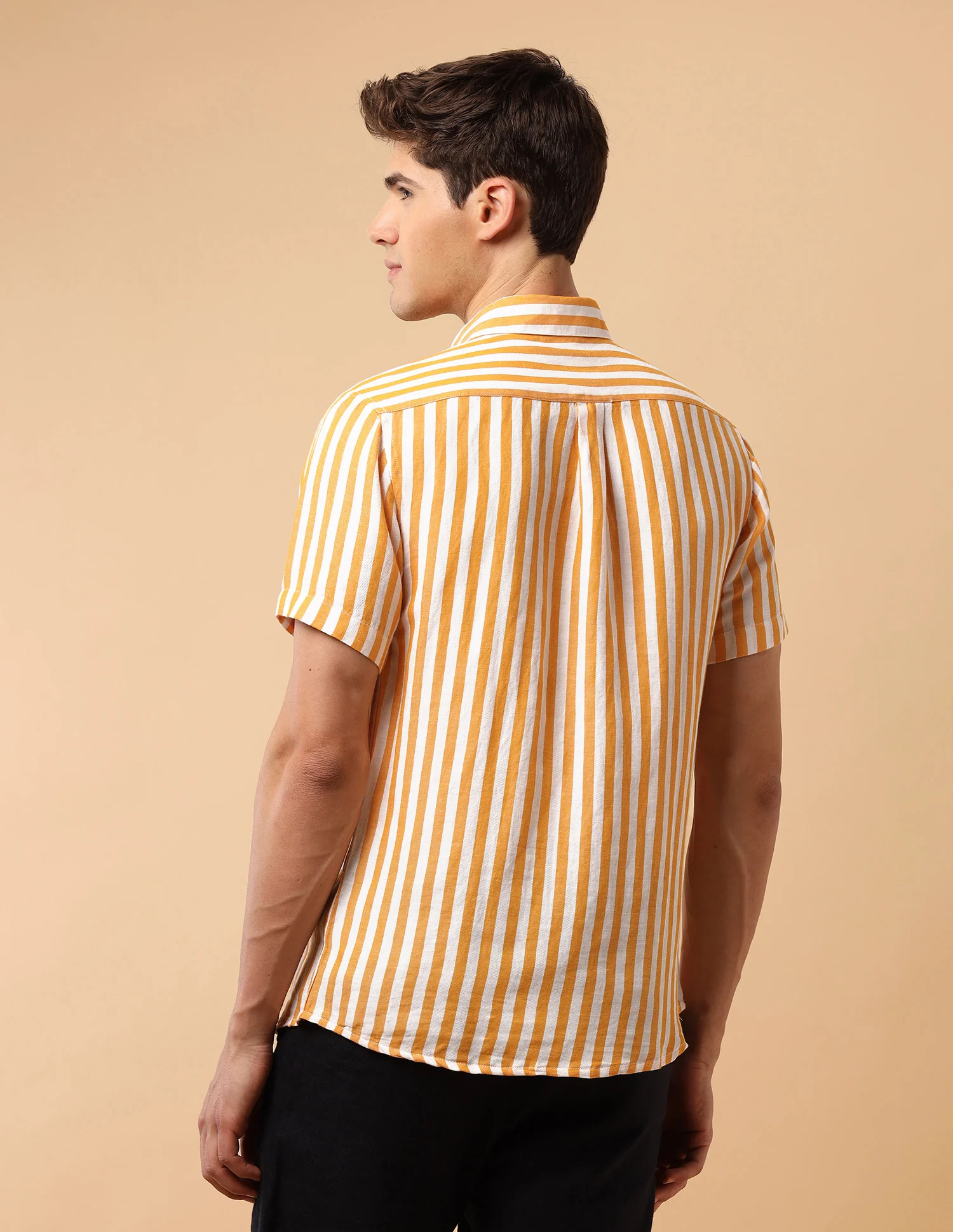 Pacho X Vertical Striped Regular Fit Shirt - Image 5