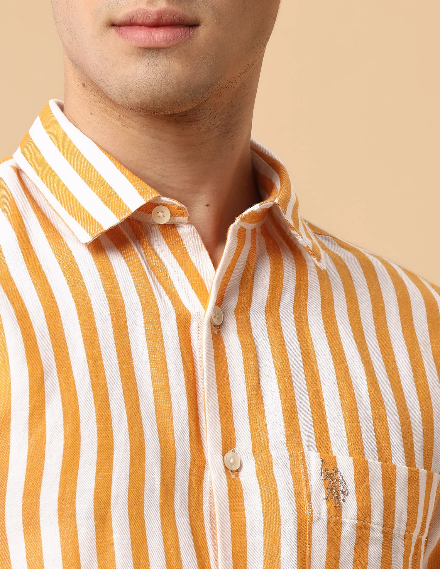 Pacho X Vertical Striped Regular Fit Shirt - Image 7