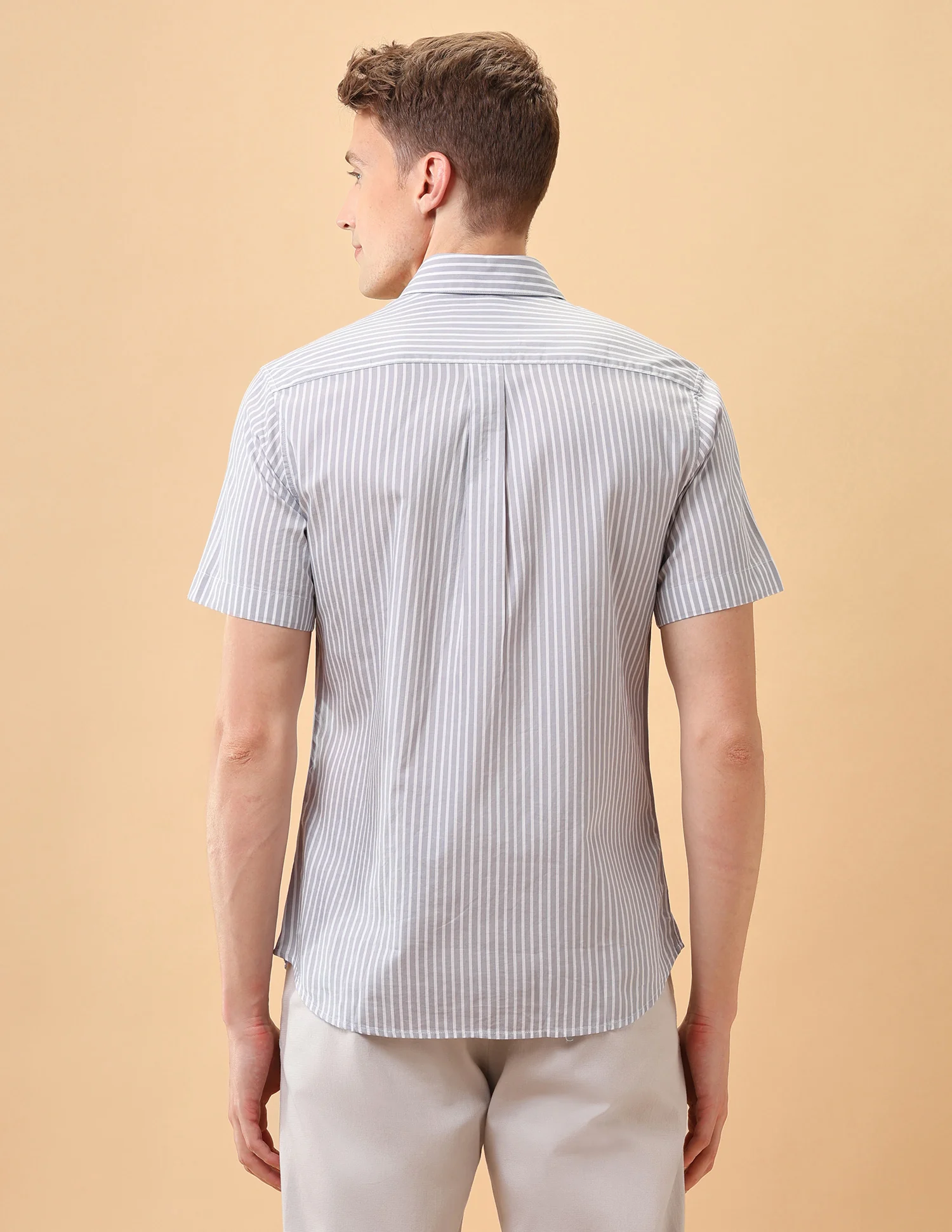 Pacho X Vertical Striped Regular Fit Shirt - Image 5