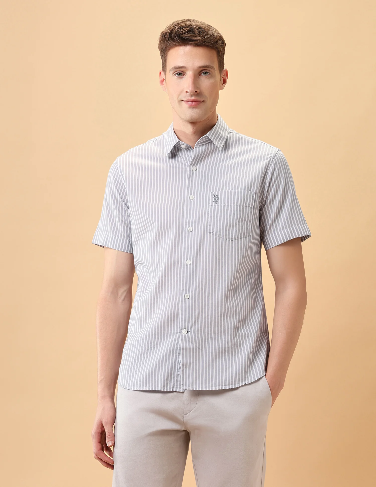 Pacho X Vertical Striped Regular Fit Shirt - Image 6